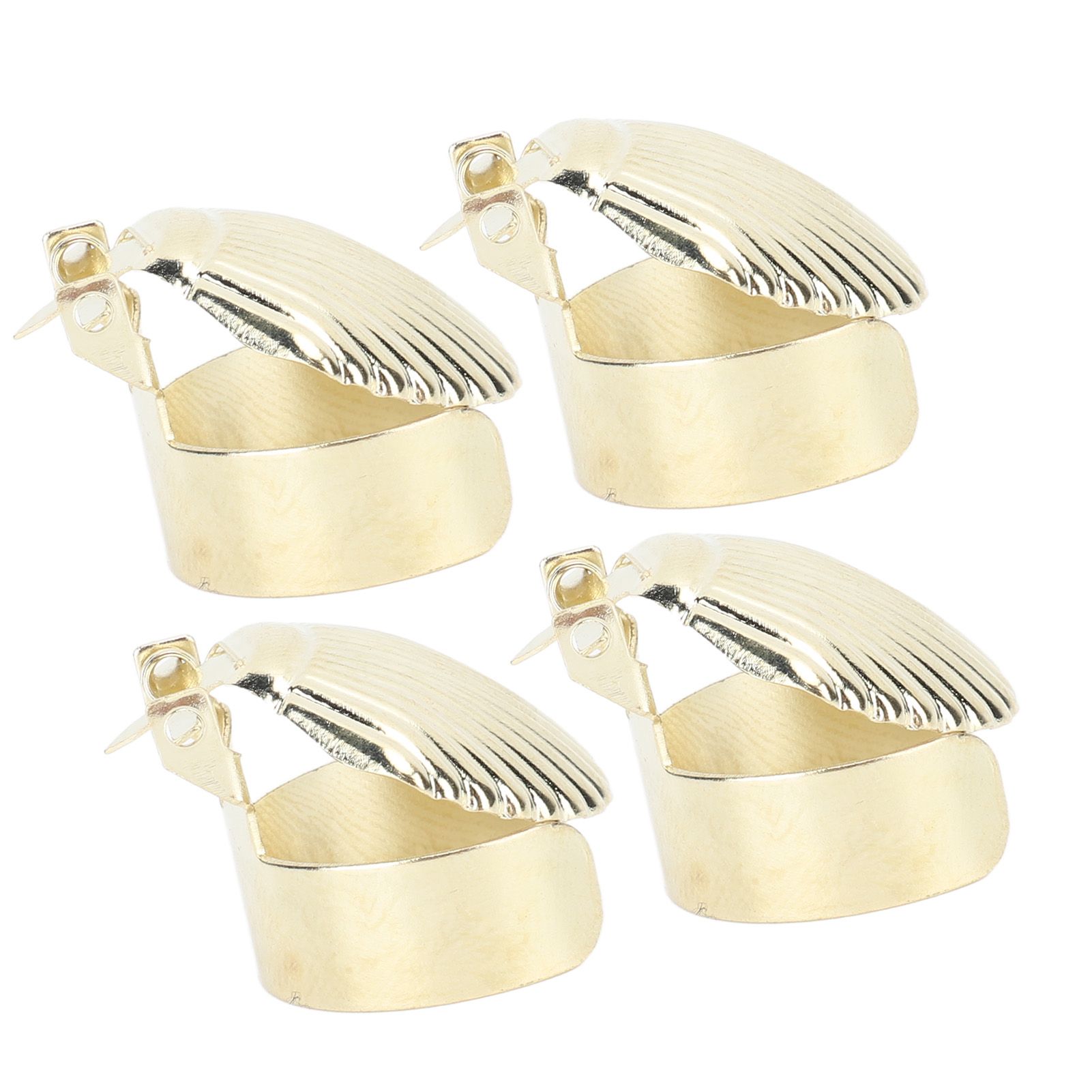 4Pcs Candle Snuffer Candle Extinguisher Metal Shell Pattern Automatic Candle view 10