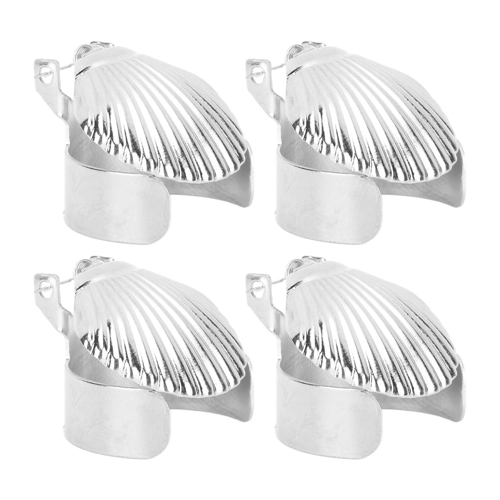 4Pcs Candle Snuffer Candle Extinguisher Metal Shell Pattern Automatic Candle view 2
