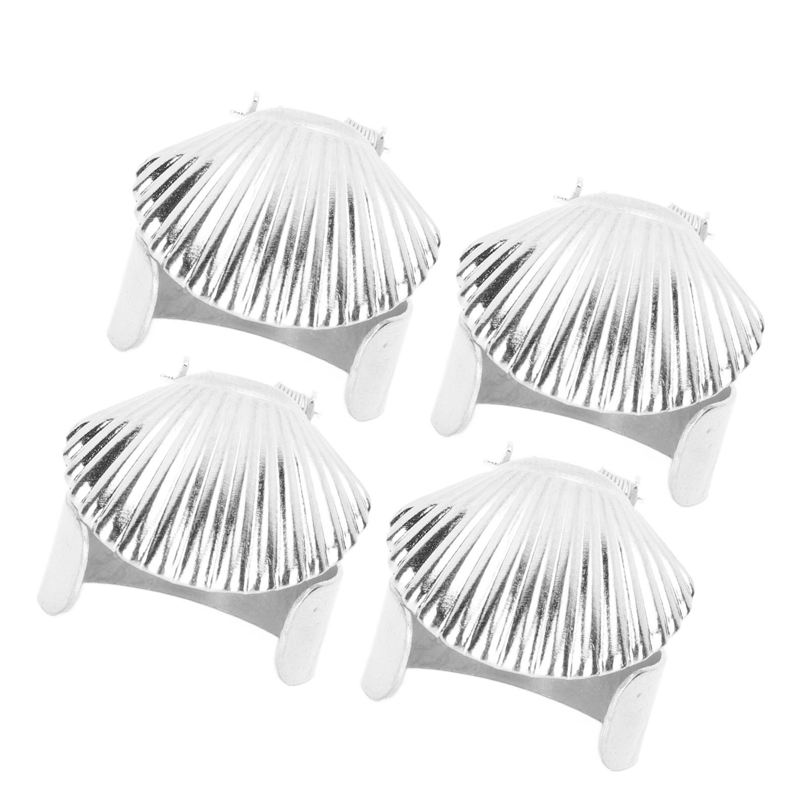 4Pcs Candle Snuffer Candle Extinguisher Metal Shell Pattern Automatic Candle view 5