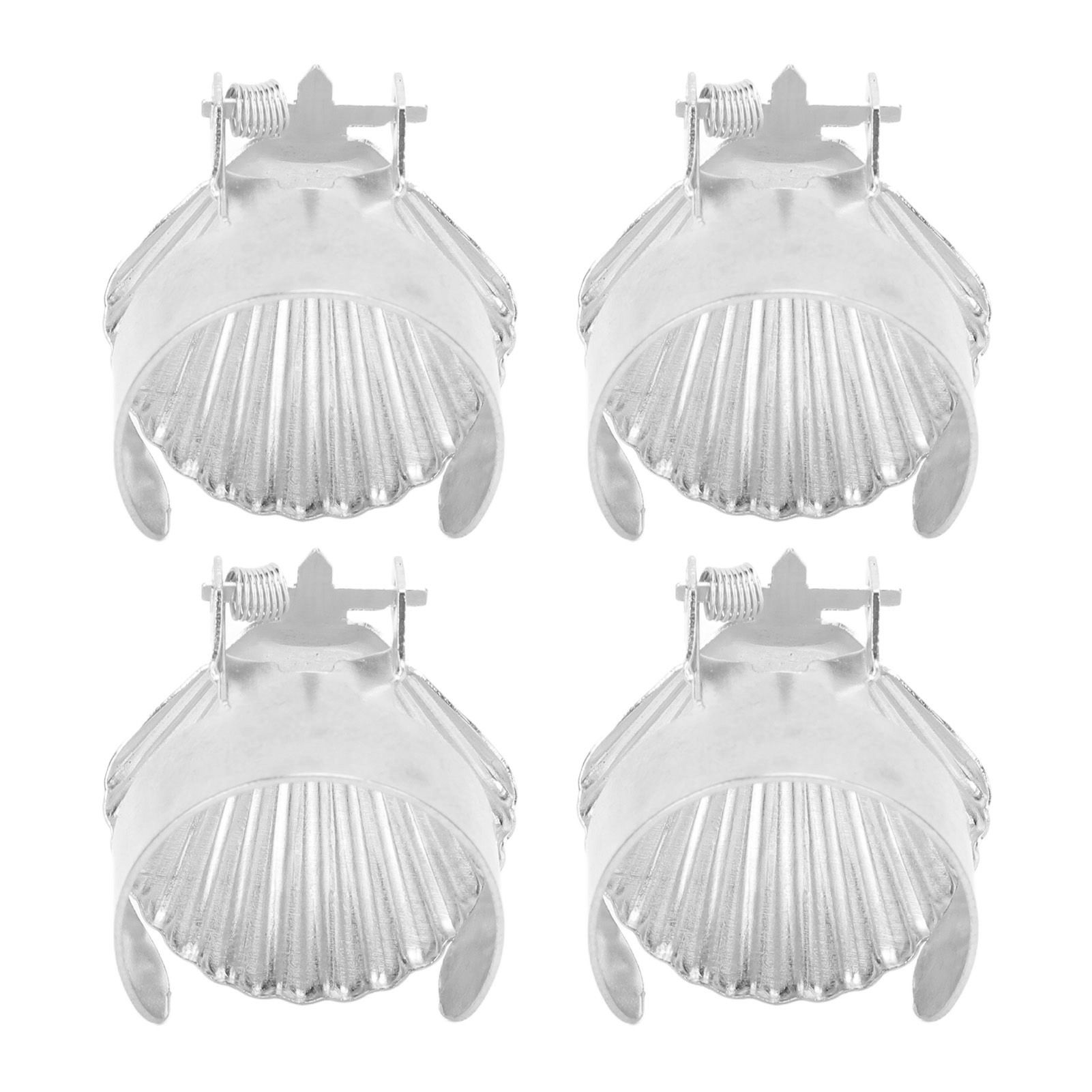 4Pcs Candle Snuffer Candle Extinguisher Metal Shell Pattern Automatic Candle view 6