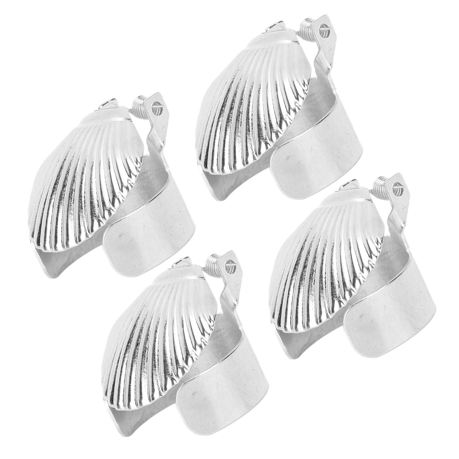 4Pcs Candle Snuffer Candle Extinguisher Metal Shell Pattern Automatic Candle view 8