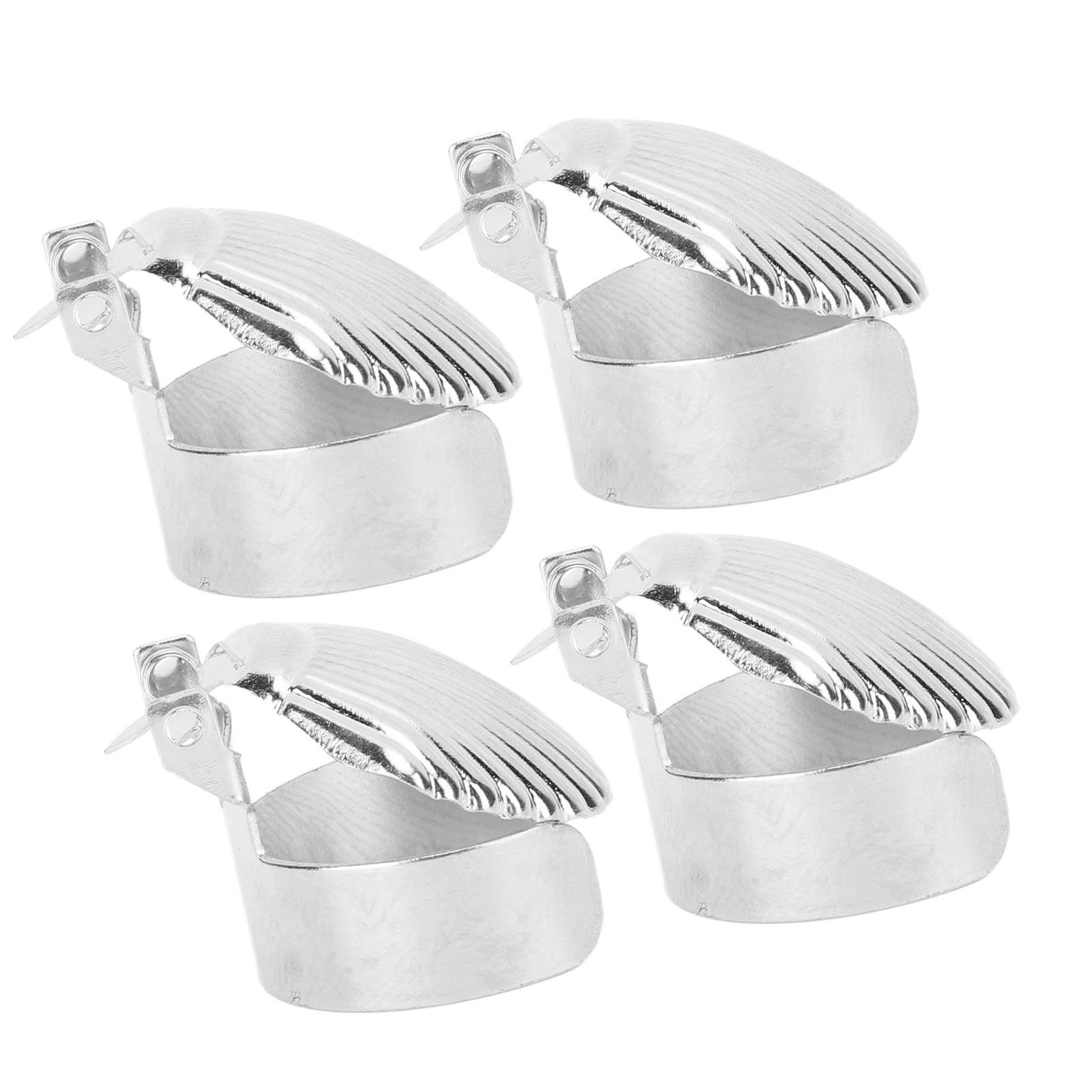4Pcs Candle Snuffer Candle Extinguisher Metal Shell Pattern Automatic Candle view 10