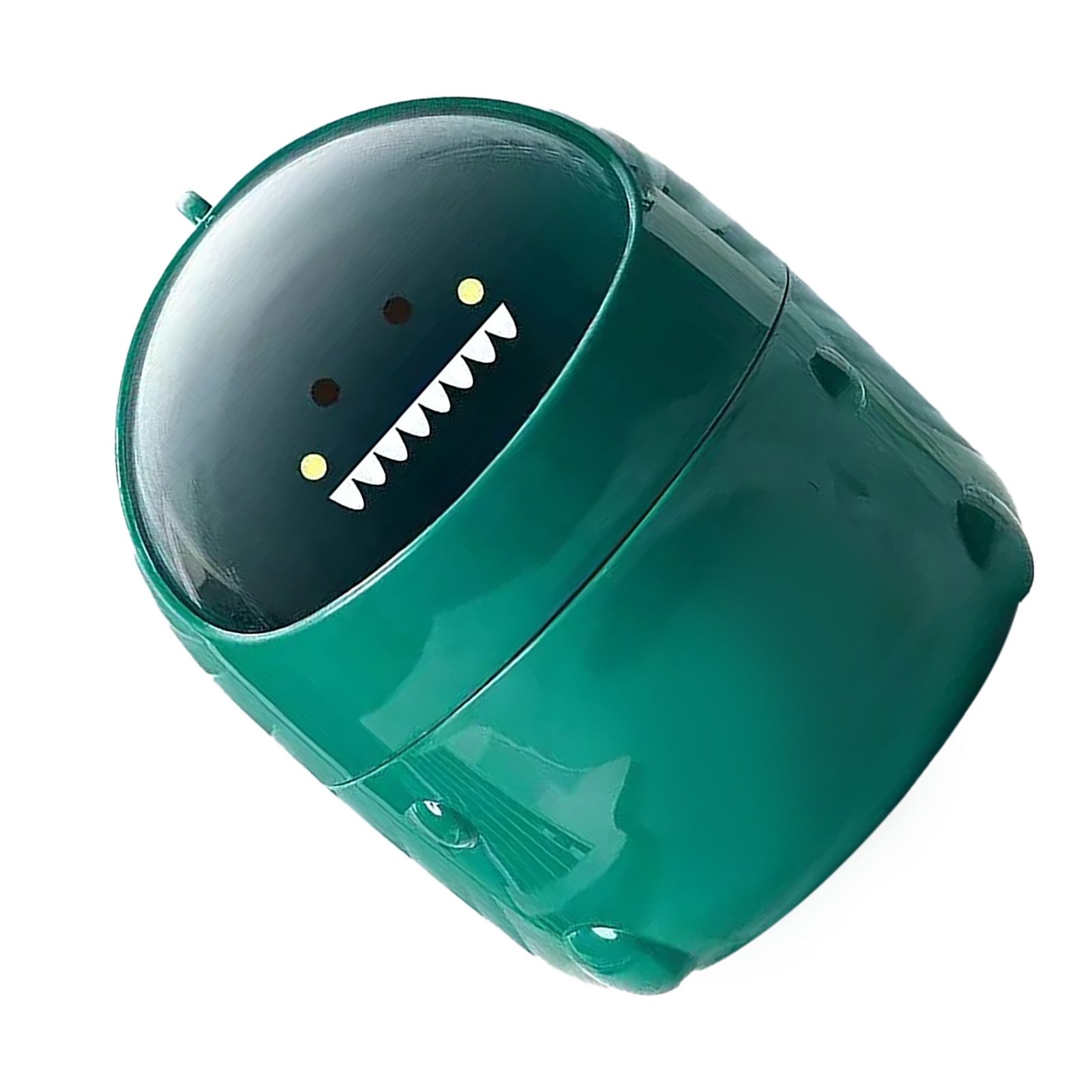 Desktop Trash Can Plastic with Lid Mini Small Cute Shaped for Dining Table view 2