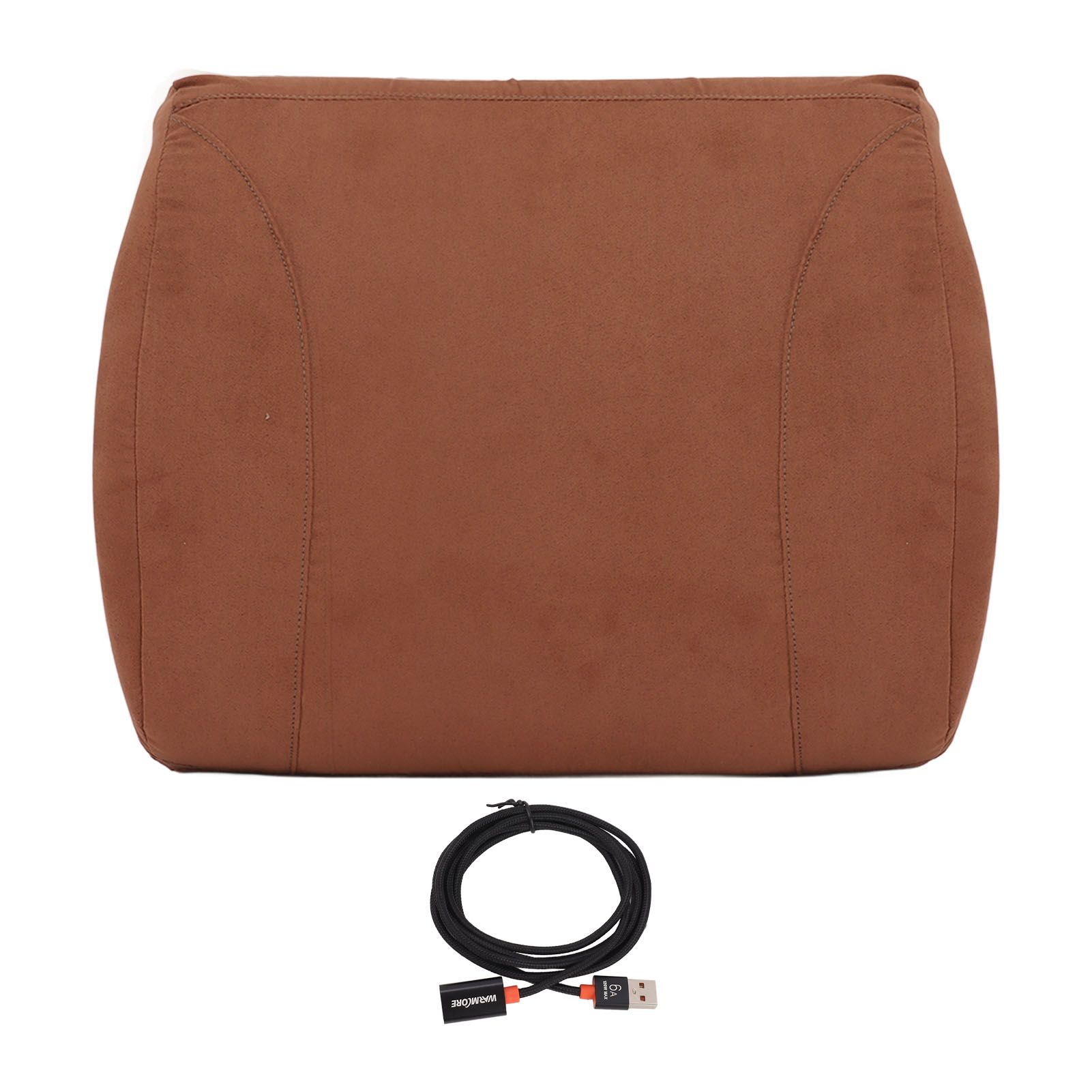 Khaki Portable Heating Waist Cushion USB Port 3 Adjustable Temperature Heating — image 1