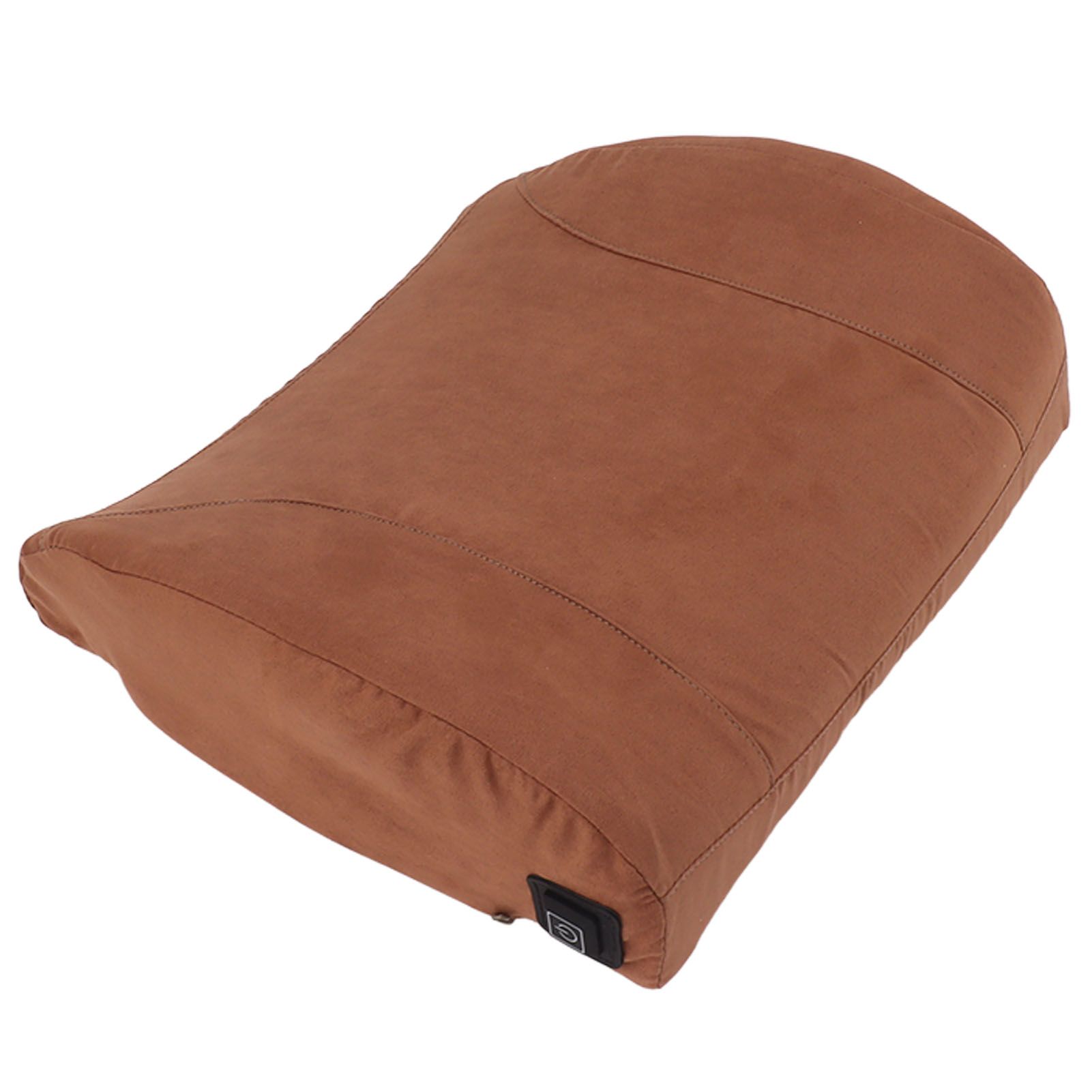 Khaki Portable Heating Waist Cushion USB Port 3 Adjustable Temperature Heating view 3