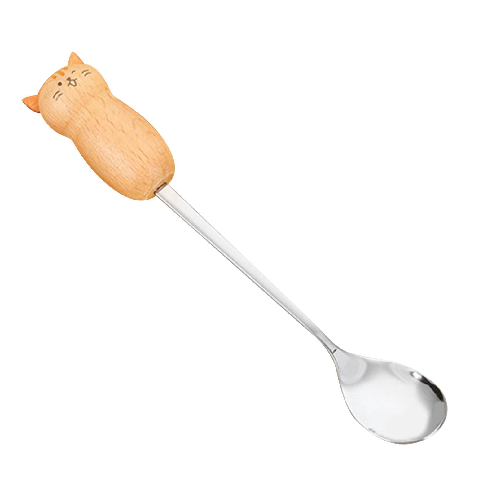 Stainless Steel Coffee Stirring Tool Creative Cartoon Cute Kids Ice Cream