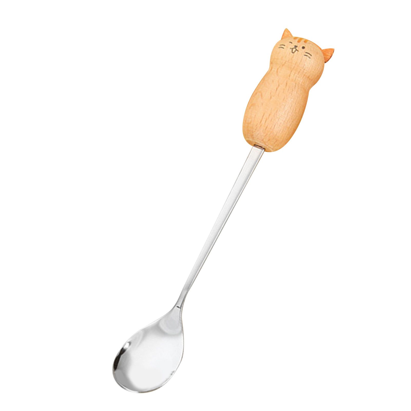 Stainless Steel Coffee Stirring Tool Creative Cartoon Cute Kids Ice Cream view 12