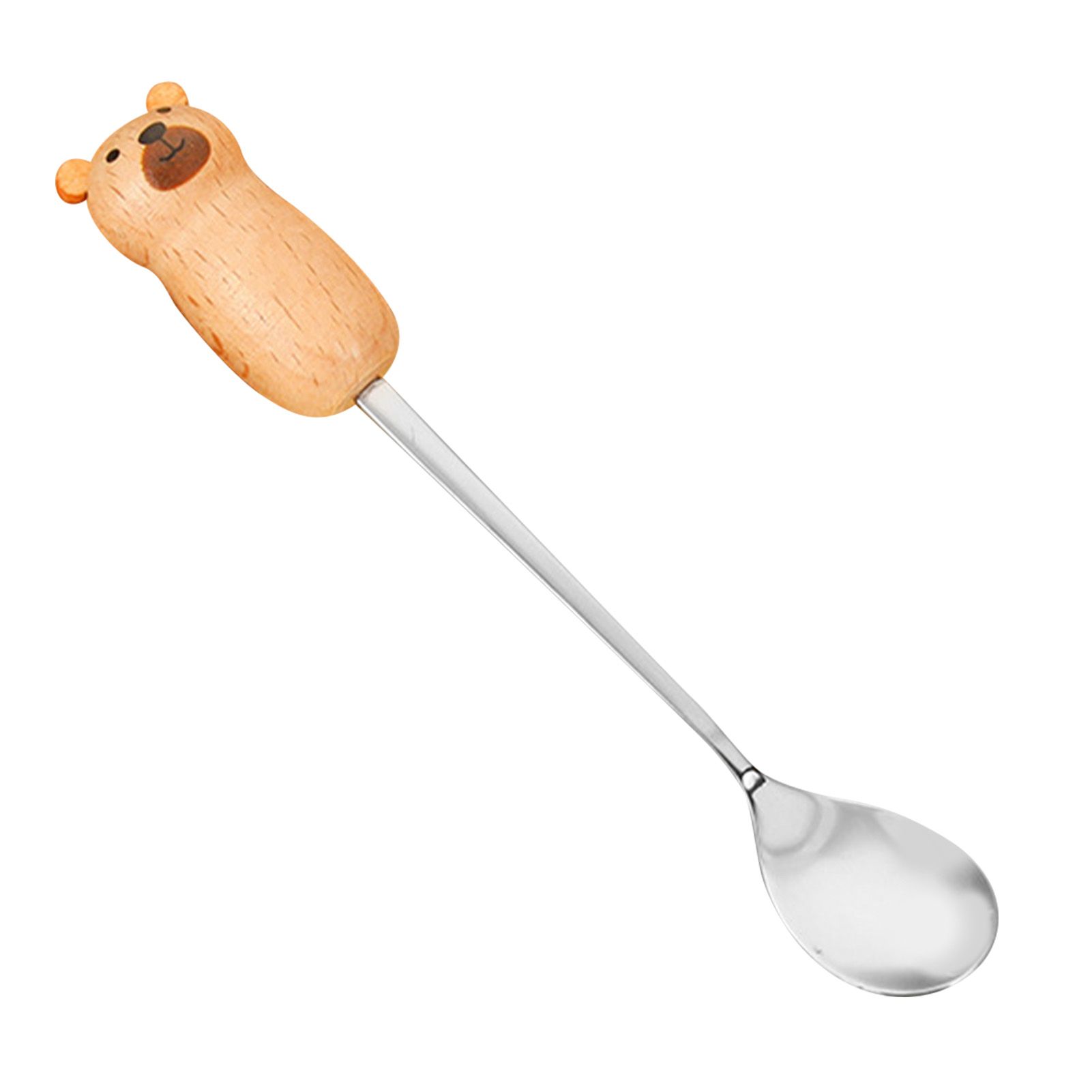 Stainless Steel Coffee Stirring Tool Creative Cartoon Cute Kids Ice Cream