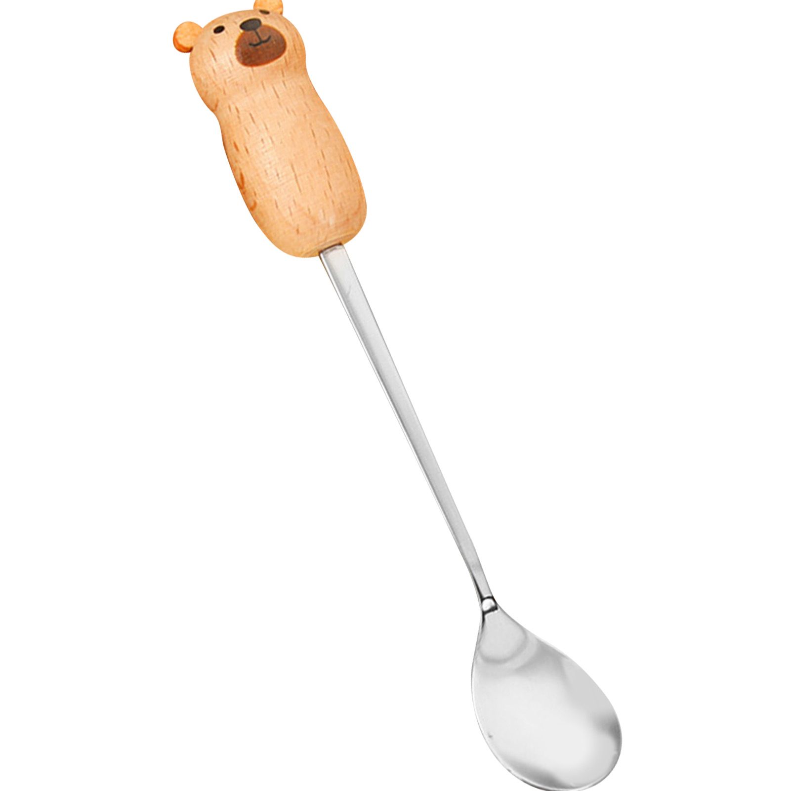 Stainless Steel Coffee Stirring Tool Creative Cartoon Cute Kids Ice Cream view 4