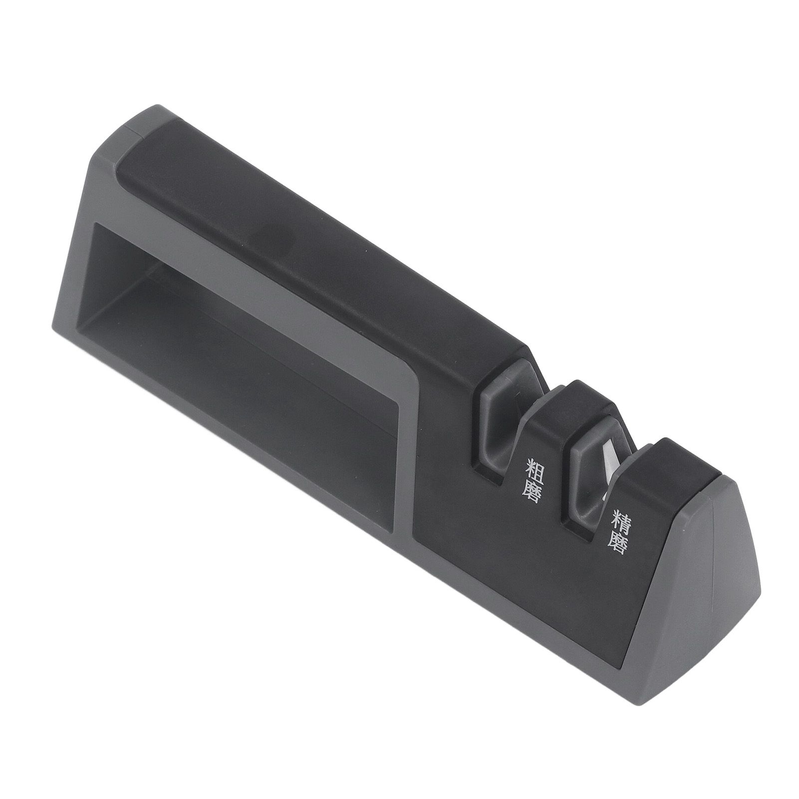 Knife Sharpener Multipurpose 2 Stages Quickly Safely Handheld Knife Sharpener view 2