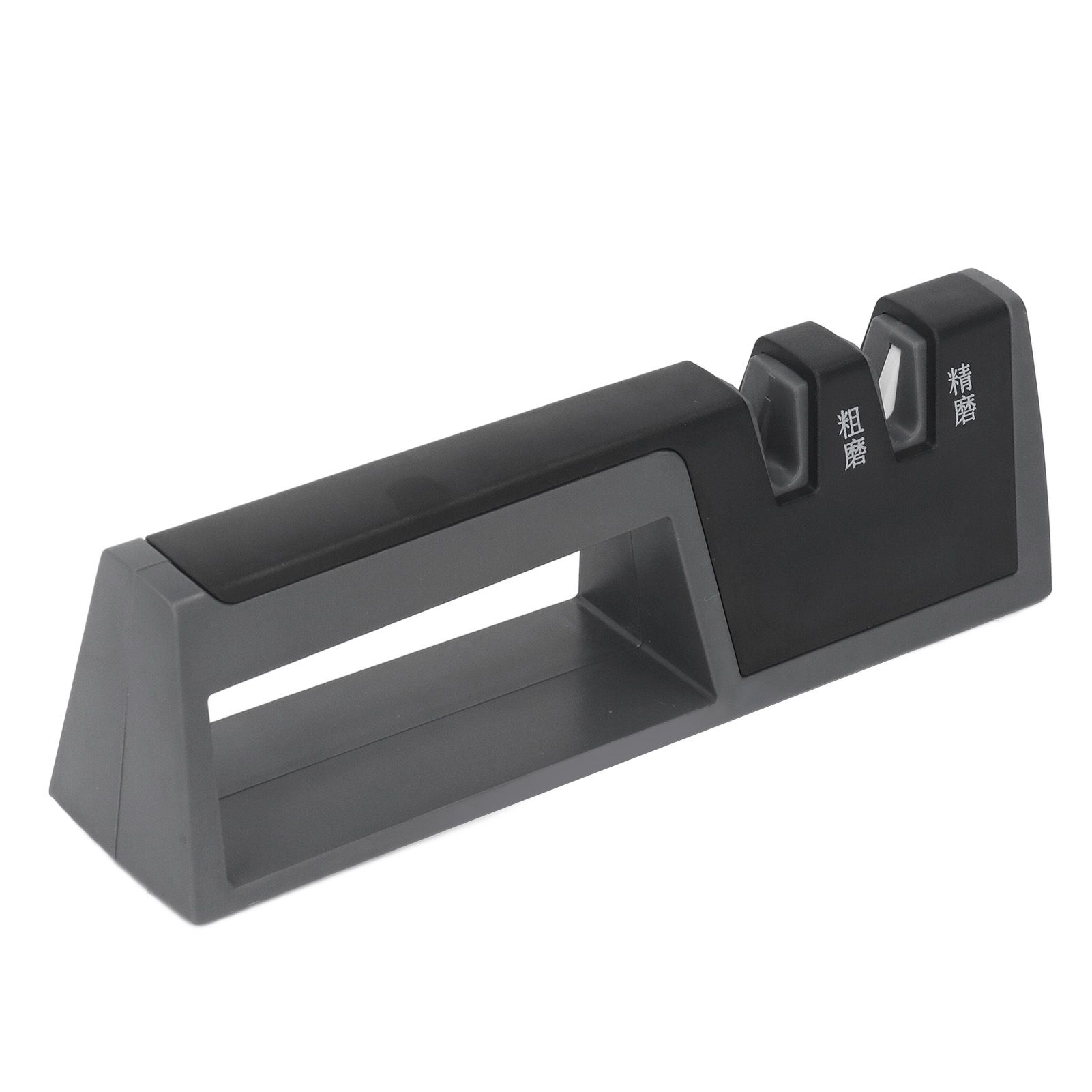 Knife Sharpener Multipurpose 2 Stages Quickly Safely Handheld Knife Sharpener view 7