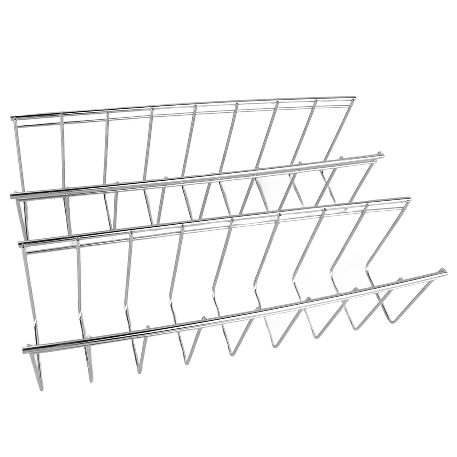 2Pcs Pot Lid Organizer Kitchen Stainless Steel Drainer Commodity Shelf view 4