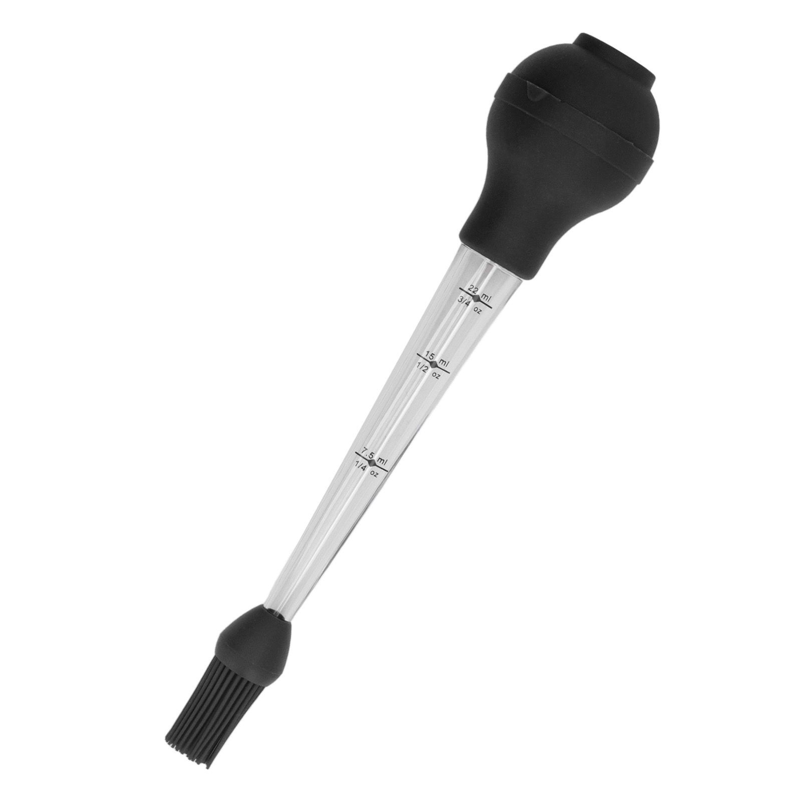 Turkey Baster Needle with Sauce Brush Barbecue Oil Drip Seasoning Tube Tools view 7