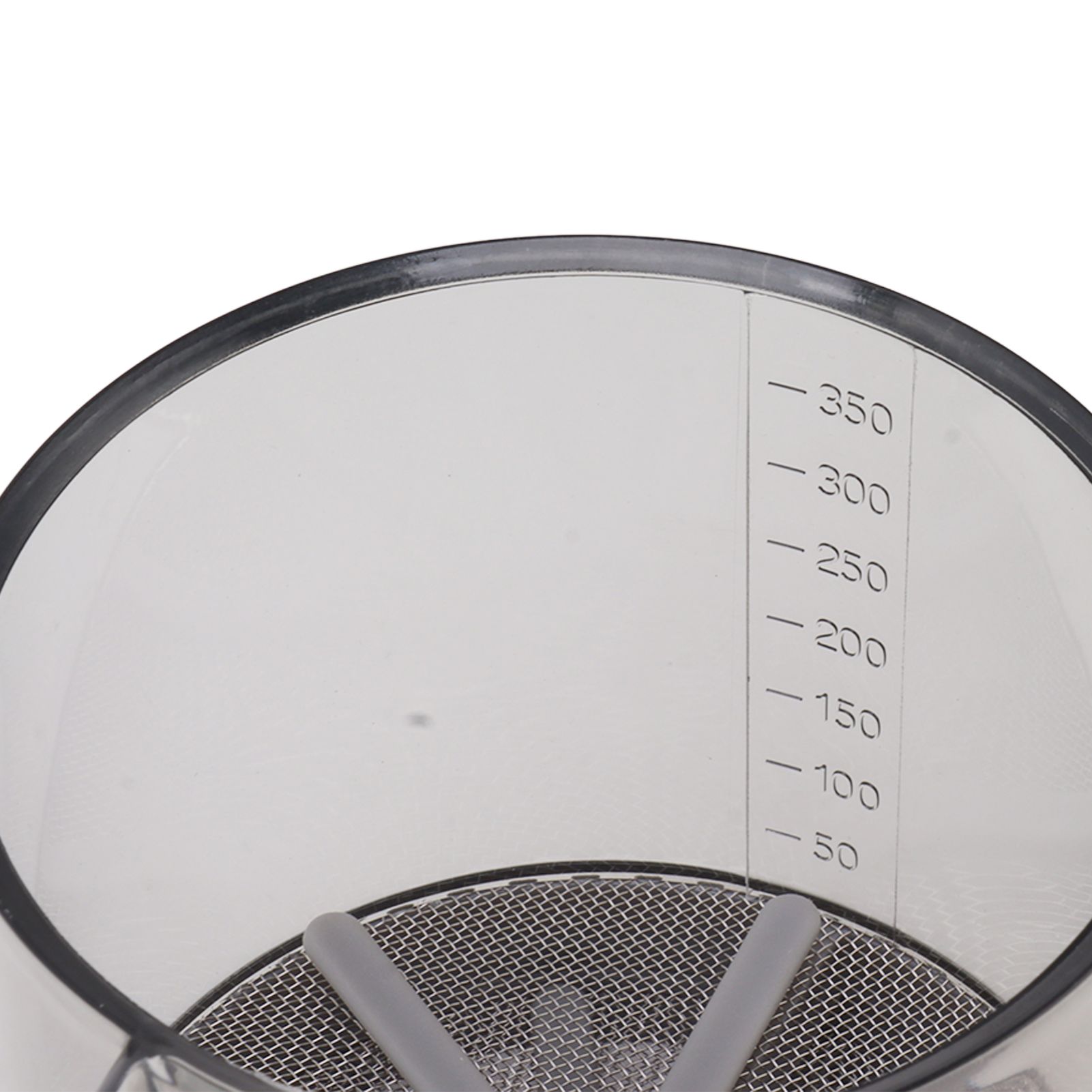 Flour Sifter Sieve PP Transparent Adjustable Fine Mesh One Hand Operation view 13