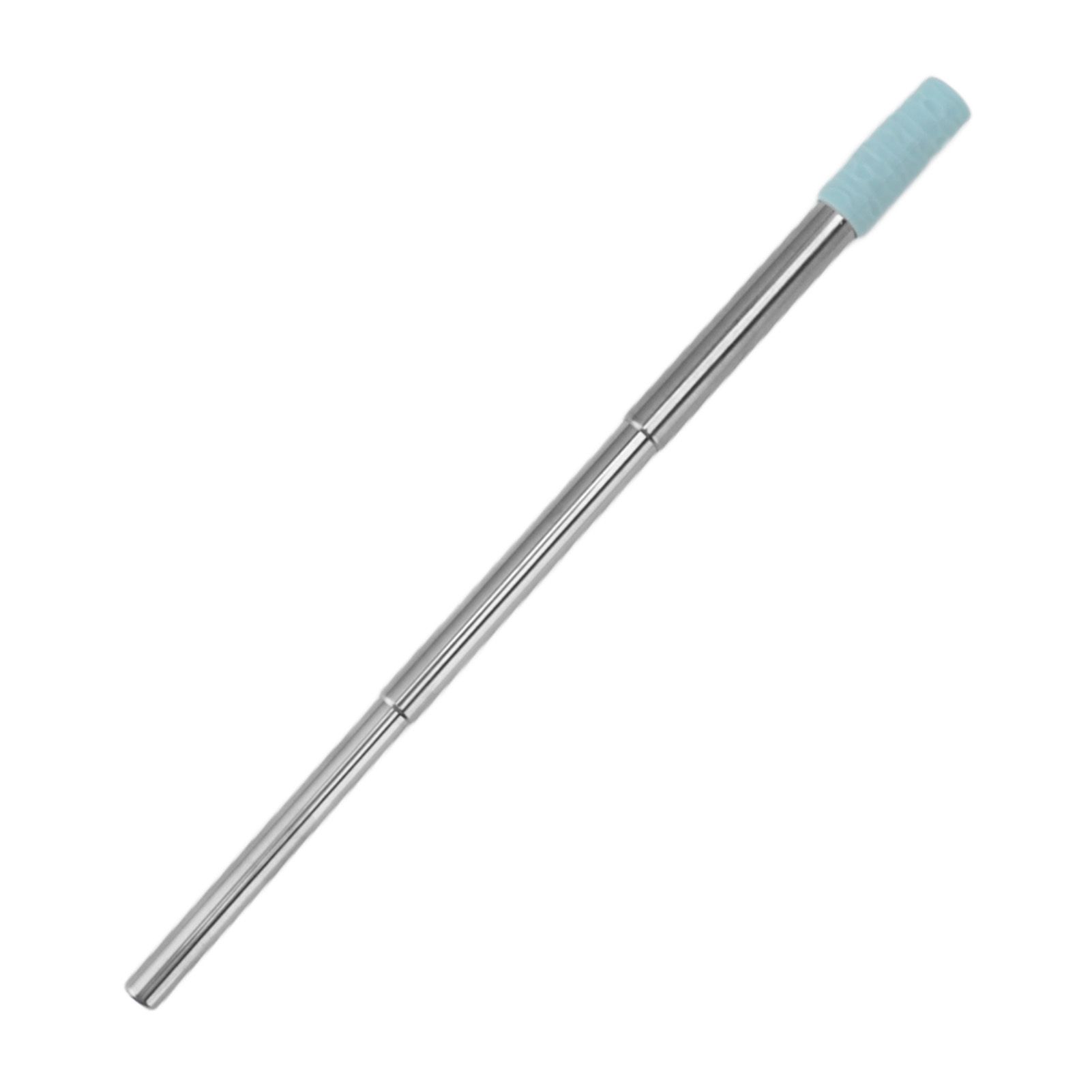 Collapsible Stainless Steel Drinking Straw Reusable Metal Straw with Cleaning view 7