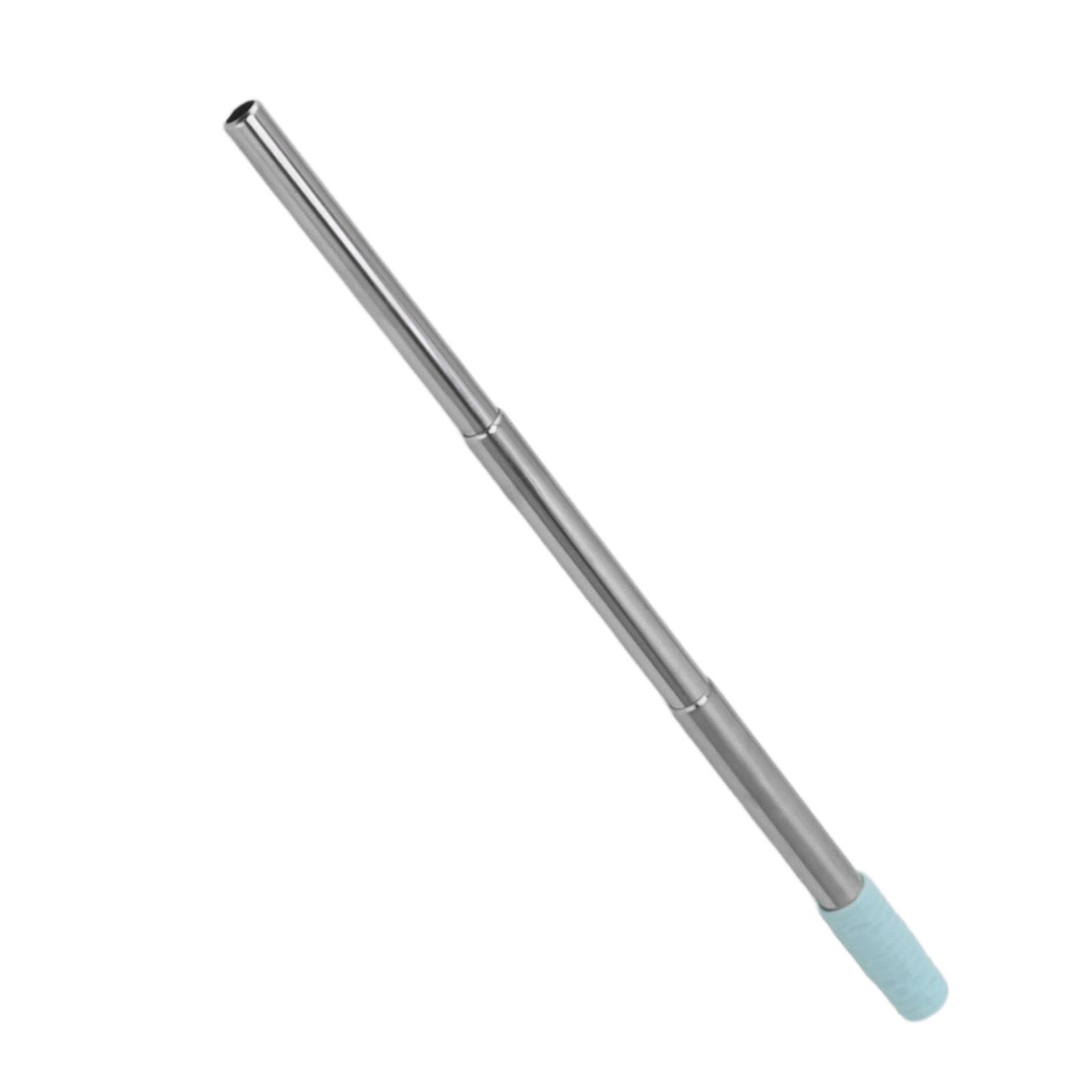 Collapsible Stainless Steel Drinking Straw Reusable Metal Straw with Cleaning view 8