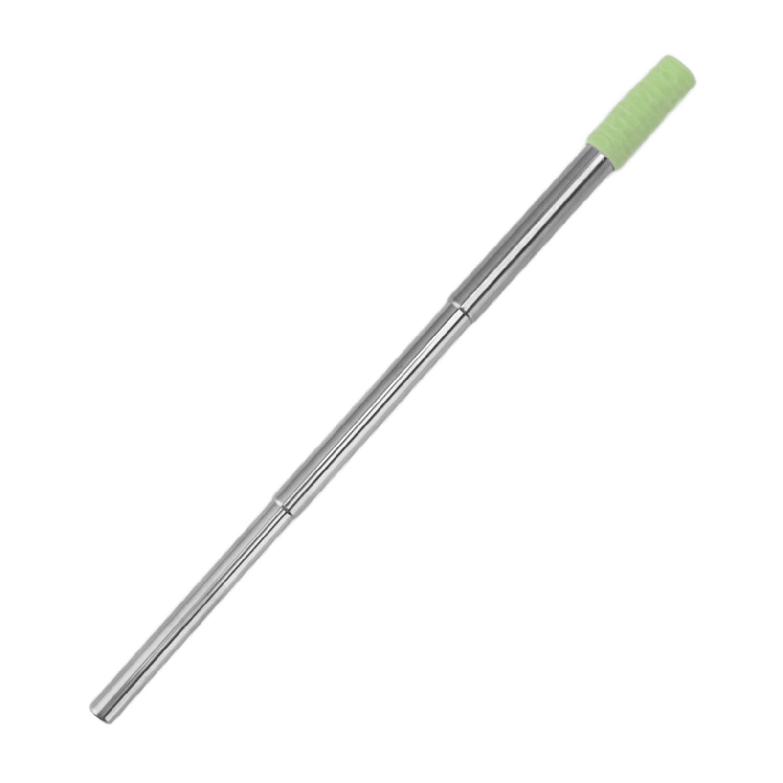 Collapsible Stainless Steel Drinking Straw Reusable Metal Straw with Cleaning view 7