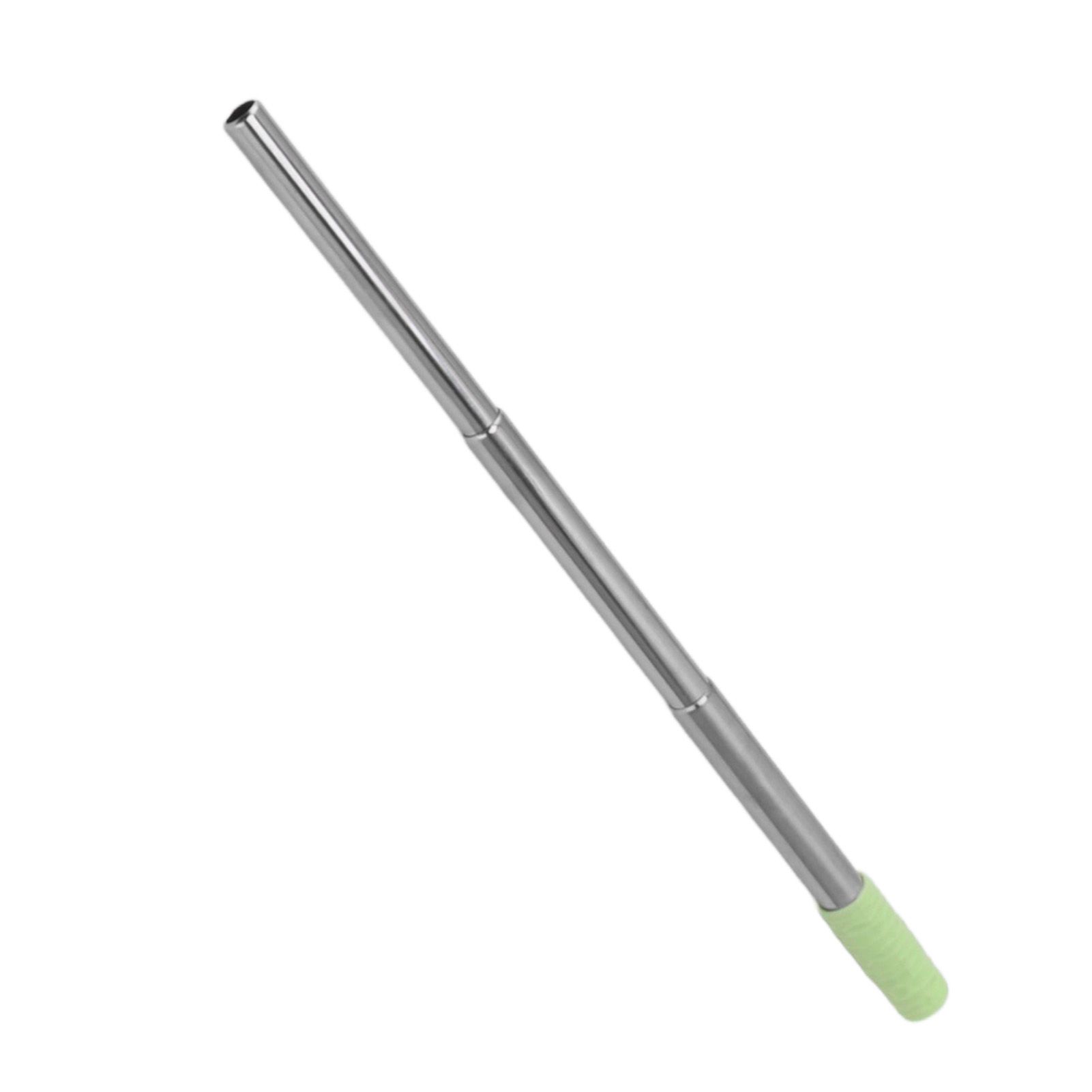 Collapsible Stainless Steel Drinking Straw Reusable Metal Straw with Cleaning view 8