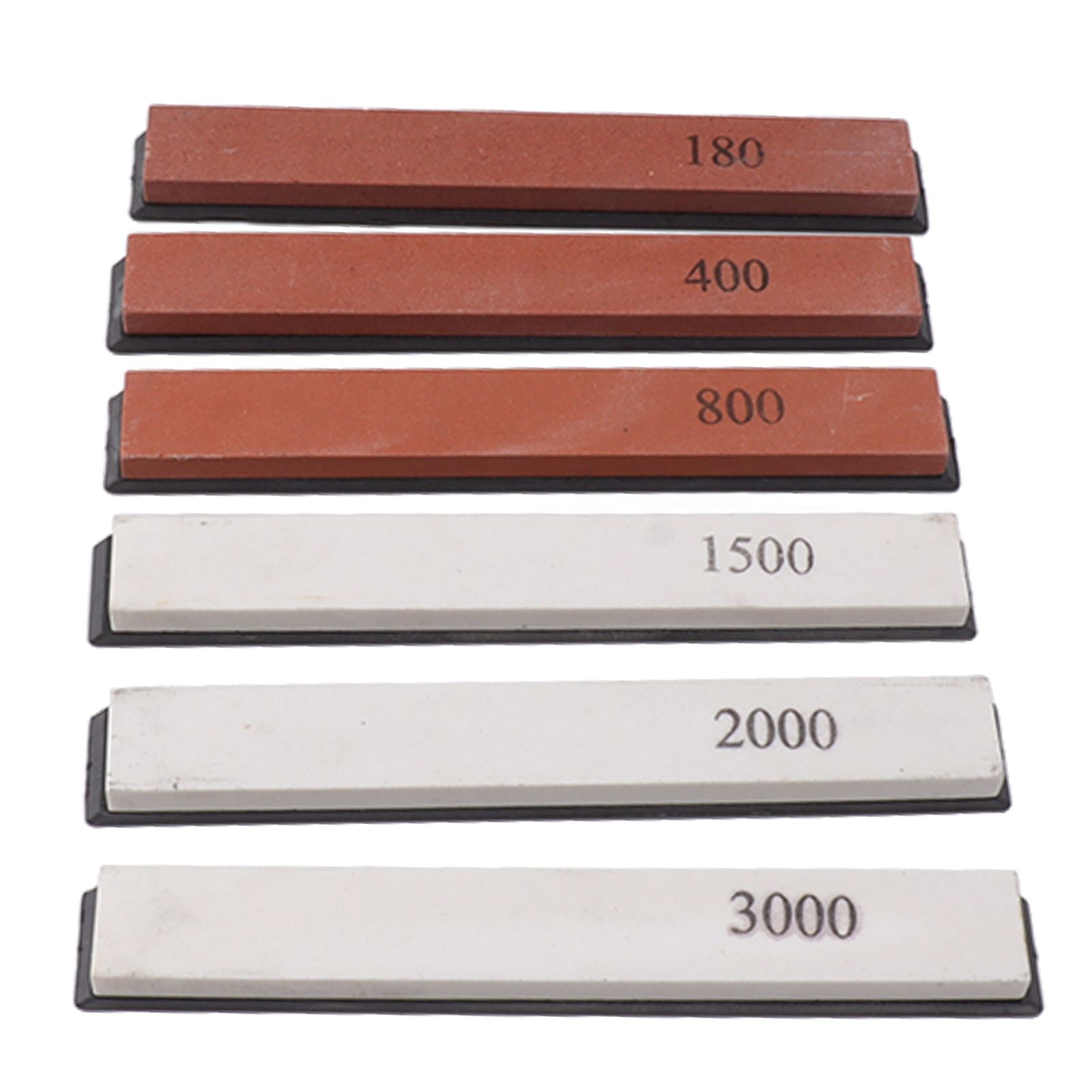 6pcs Knife Sharpener Stone Professional Built in Base Angle Guide Knife — image 1