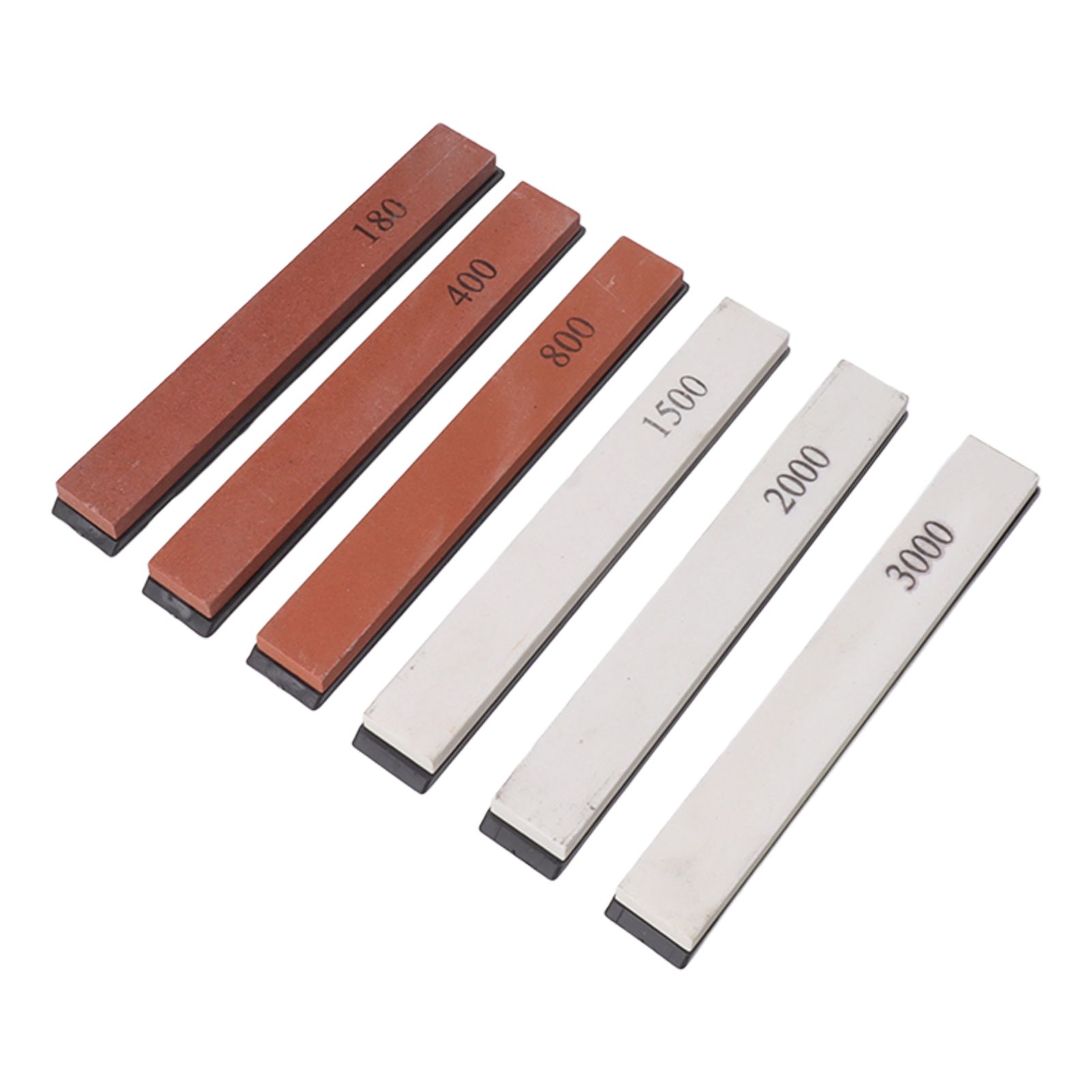 6pcs Knife Sharpener Stone Professional Built in Base Angle Guide Knife view 2