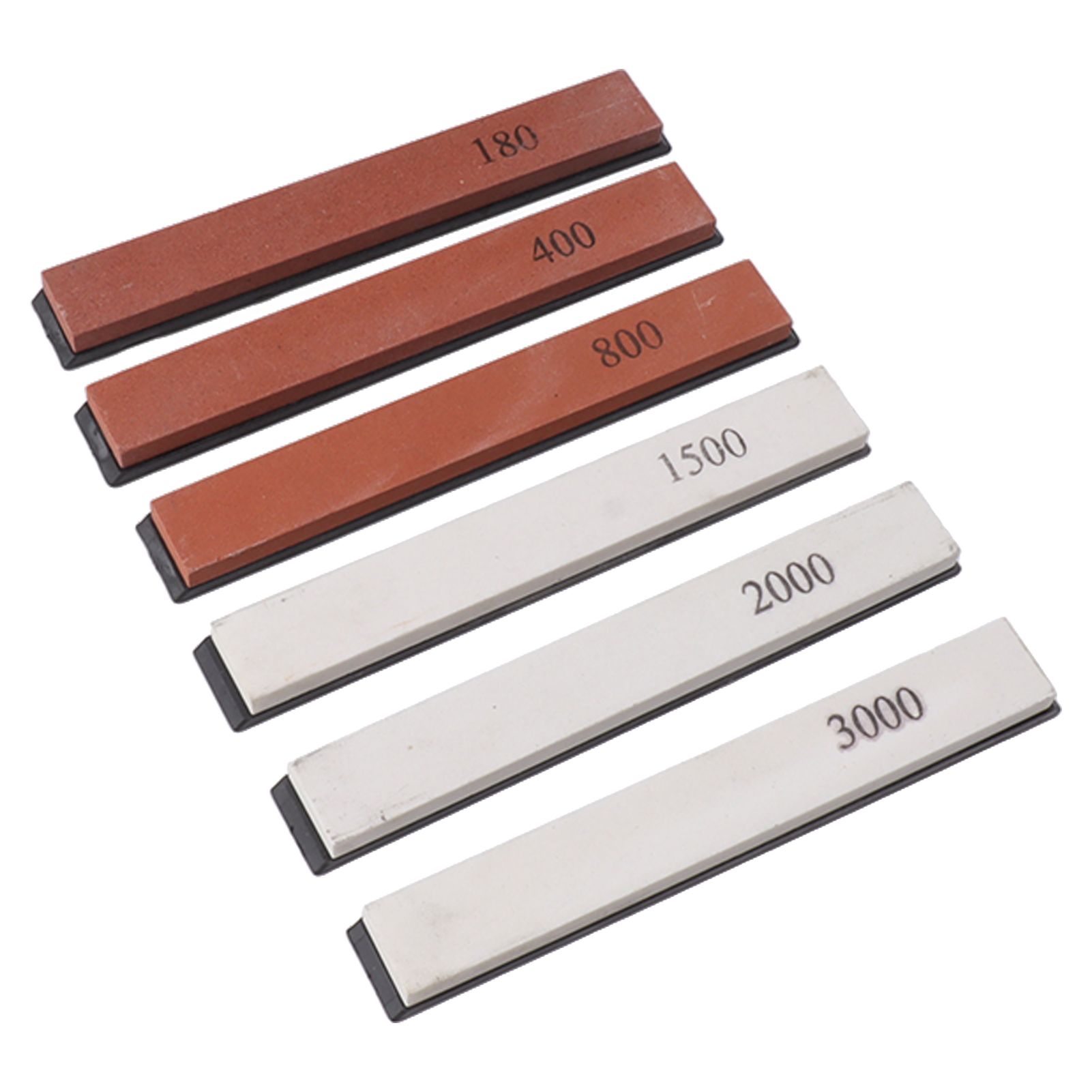6pcs Knife Sharpener Stone Professional Built in Base Angle Guide Knife view 3
