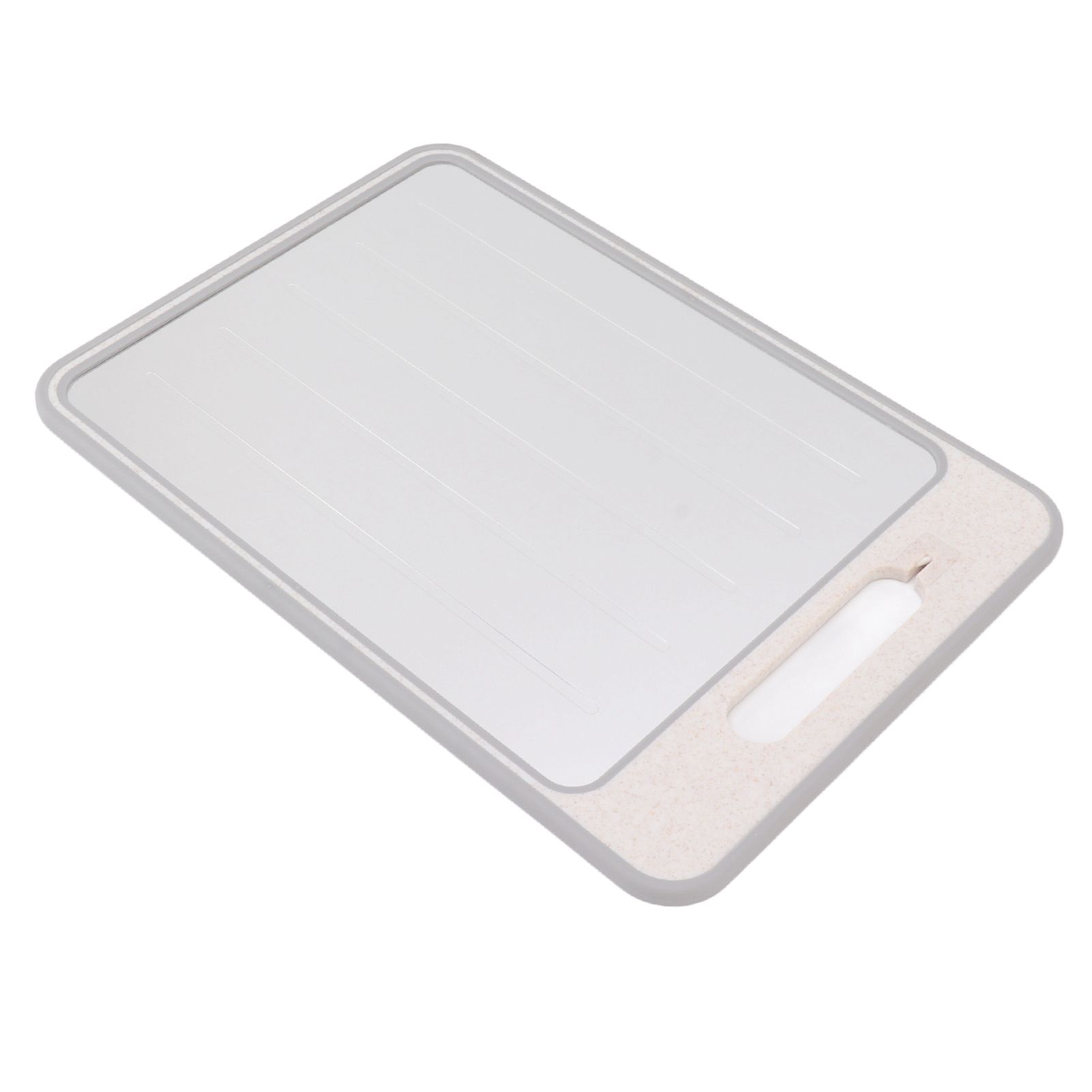 Defrosting Cutting Board Double Sided Chopping Board with Knife Sharpener for view 4