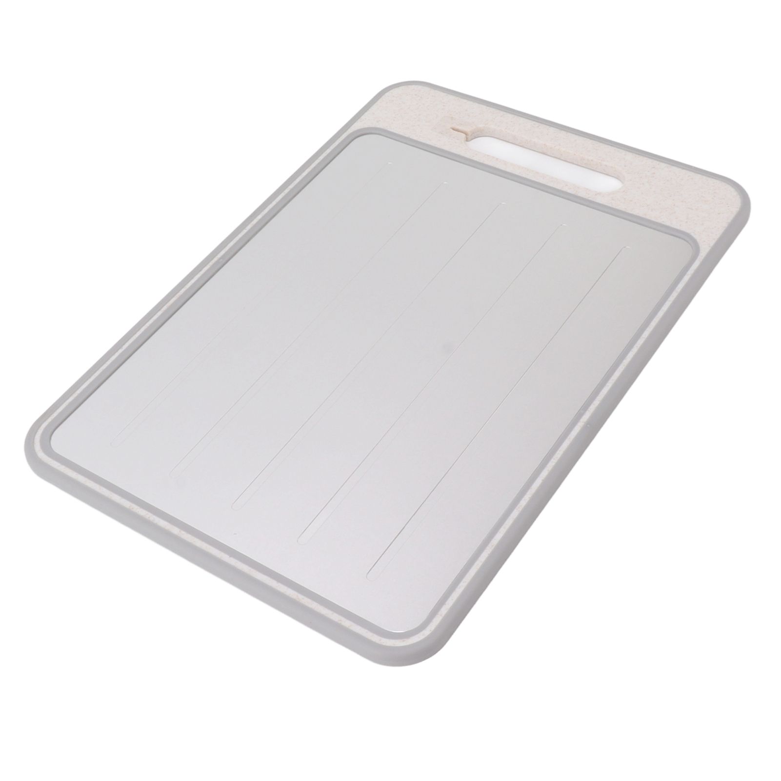 Defrosting Cutting Board Double Sided Chopping Board with Knife Sharpener for view 5