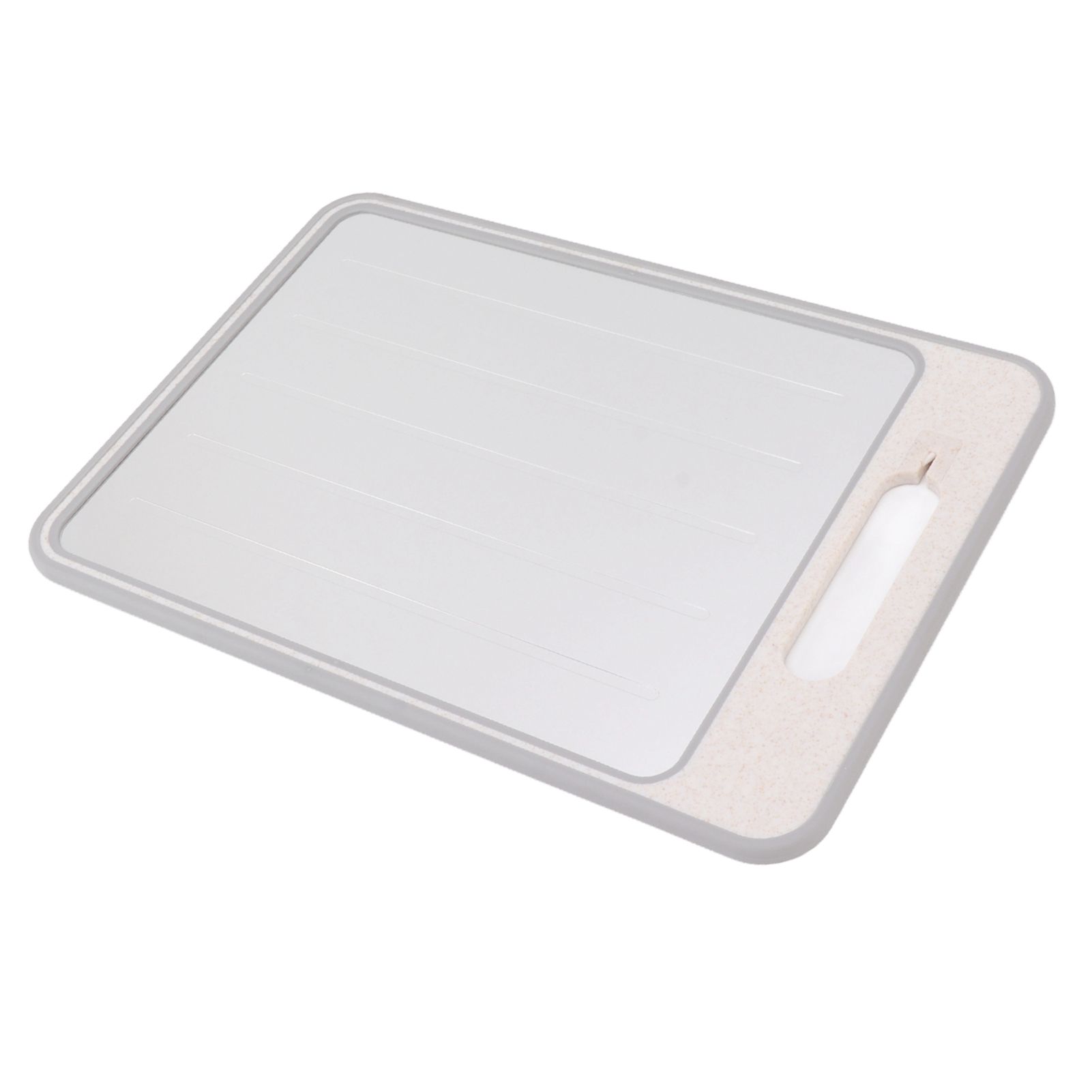 Defrosting Cutting Board Double Sided Chopping Board with Knife Sharpener for view 6