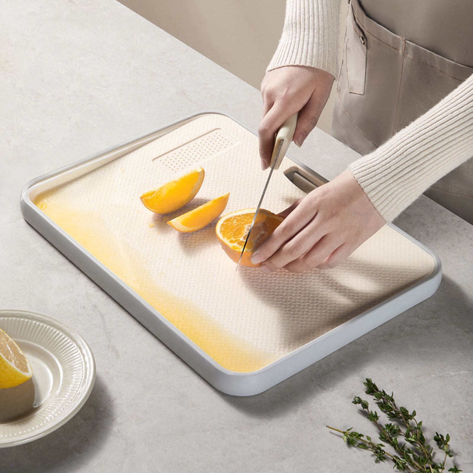 Double Sided Cutting Board Double Sided Non Slip Household Cutting Vegetables view 8
