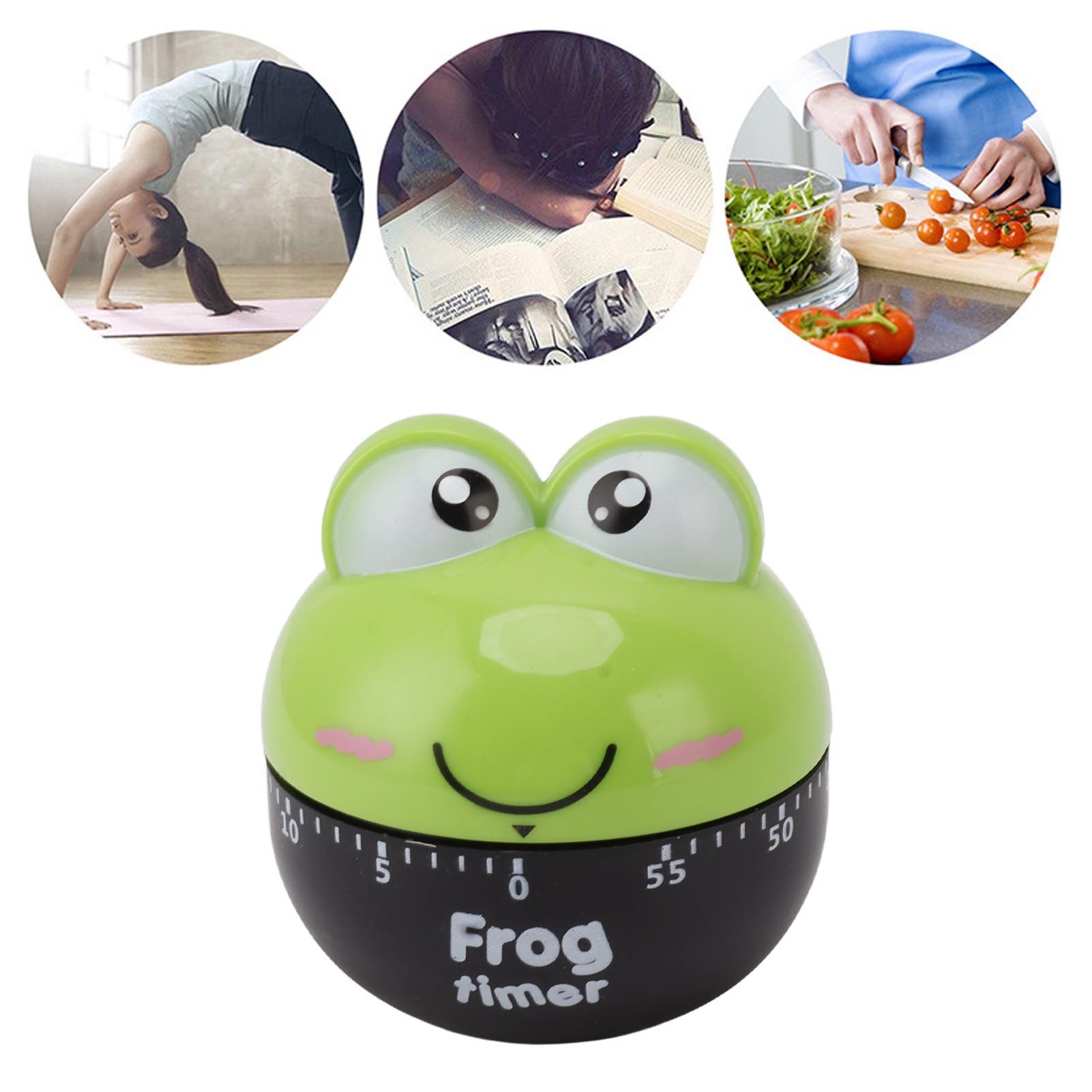 Cartoon Machinery Timer High Accuracy Adjustable 60 Minutes Mechanical Kitchen view 12