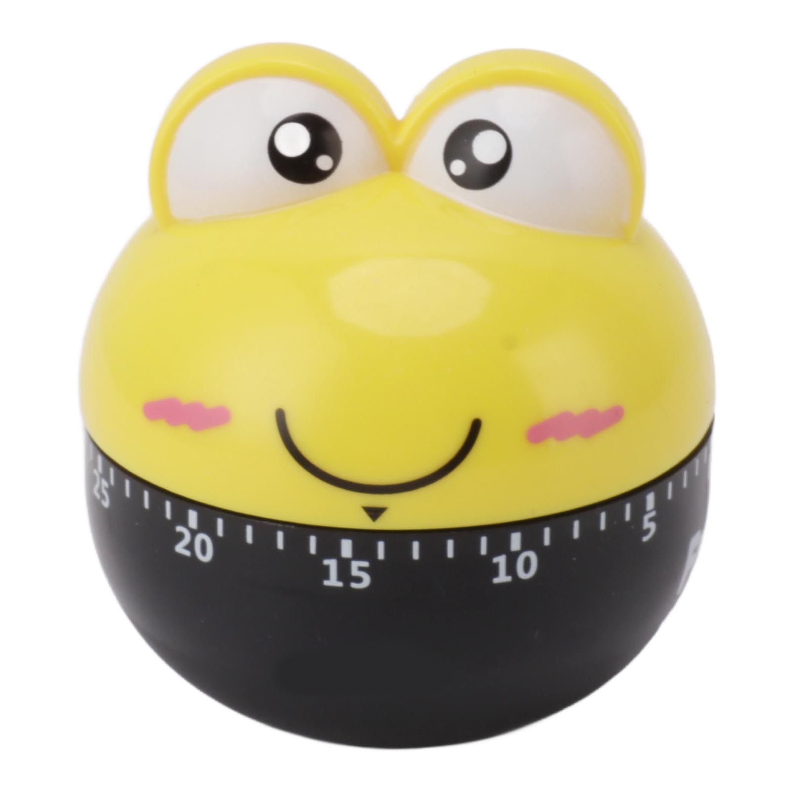 Cartoon Machinery Timer High Accuracy Adjustable 60 Minutes Mechanical Kitchen view 7