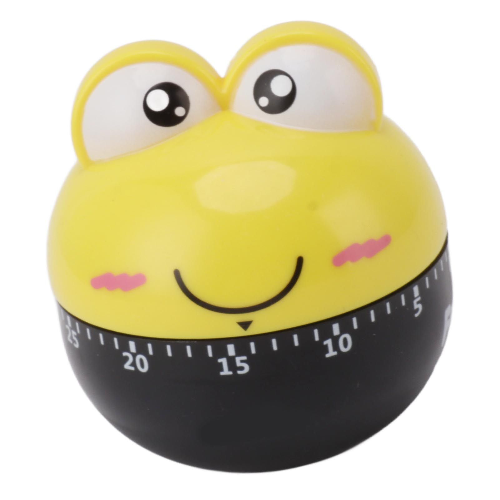 Cartoon Machinery Timer High Accuracy Adjustable 60 Minutes Mechanical Kitchen view 8