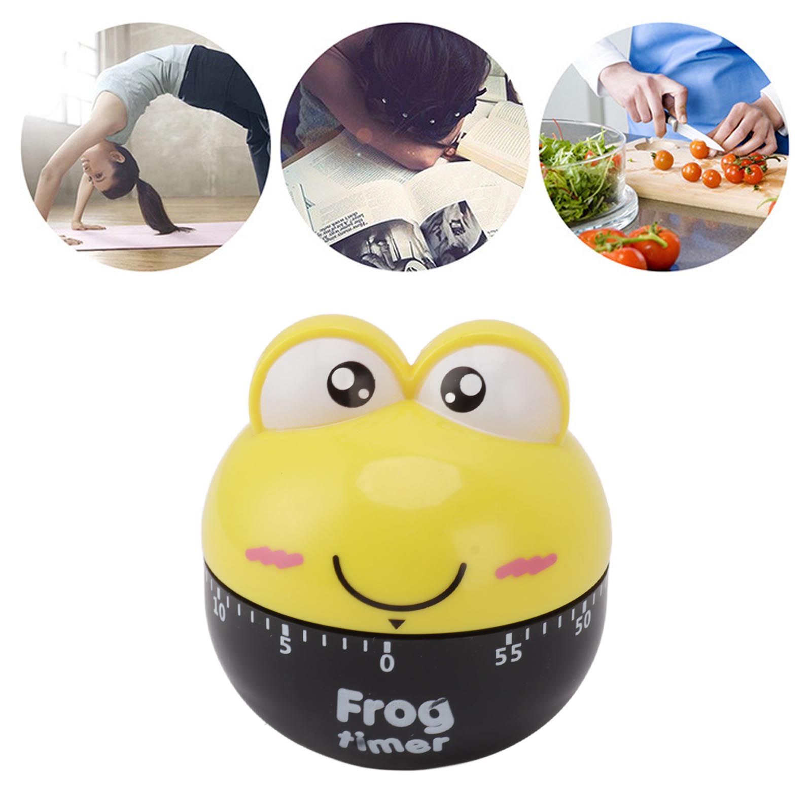 Cartoon Machinery Timer High Accuracy Adjustable 60 Minutes Mechanical Kitchen view 12