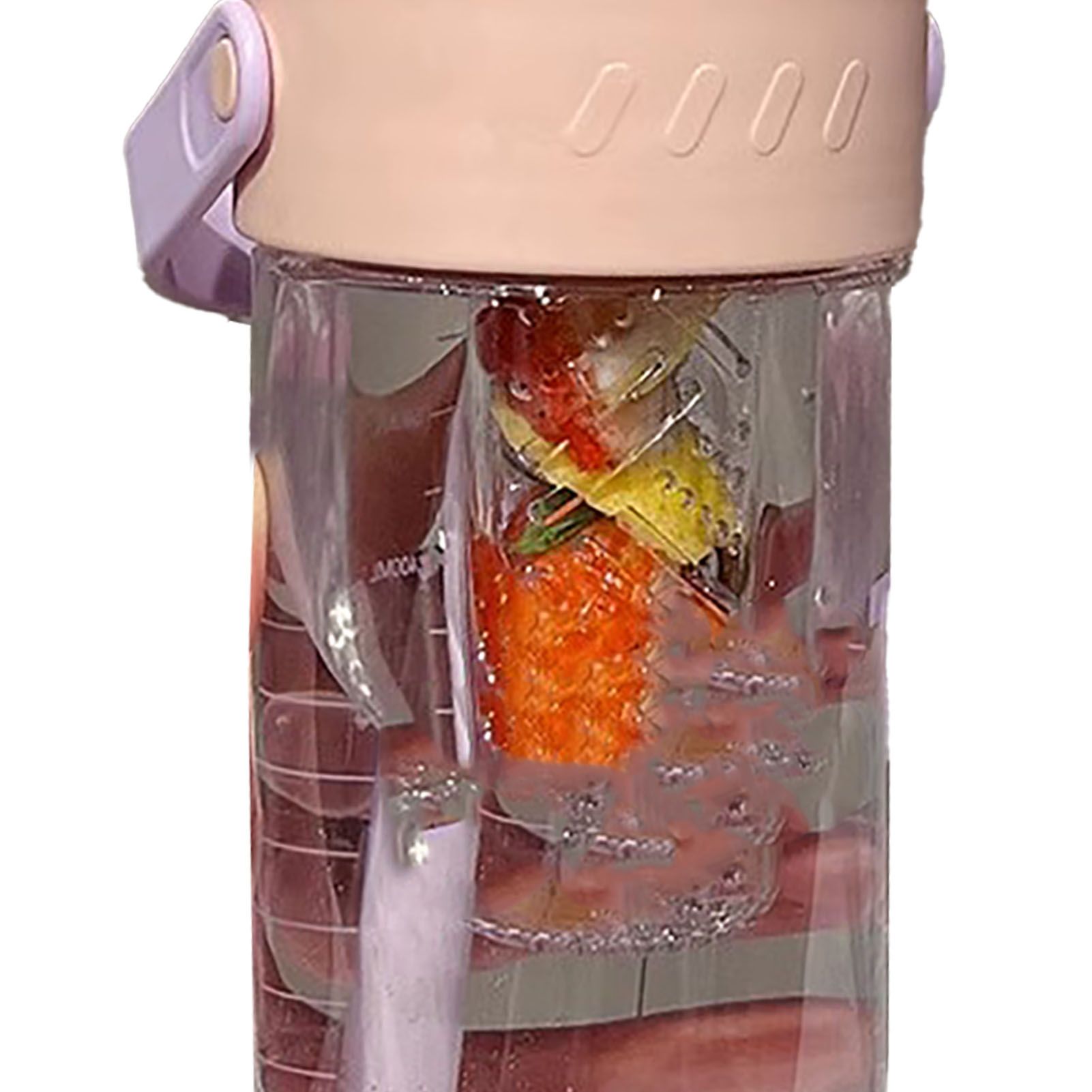 Straw Water Bottle Built in Tea Strainer with Handle PC 700ml Beautiful Cute view 8