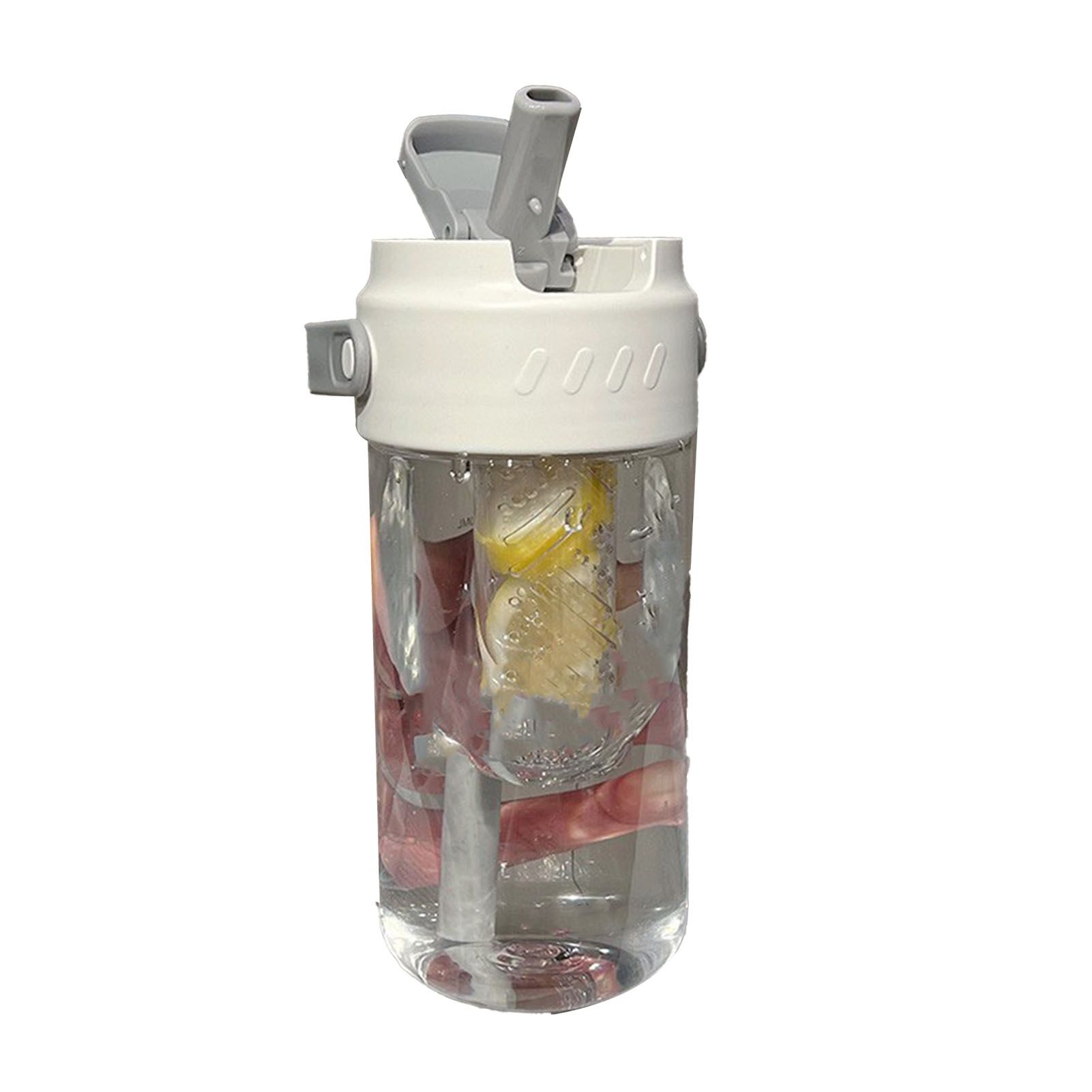 Straw Water Bottle Built in Tea Strainer with Handle PC 700ml Beautiful Cute