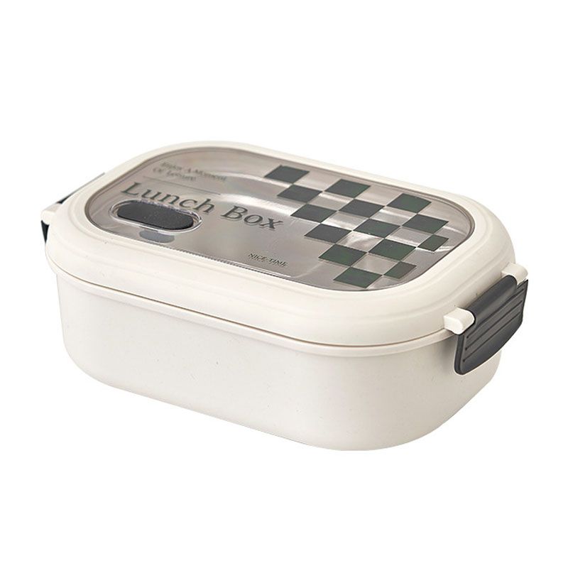 2 Compartment Bento Box Heat Preservation Stainless Steel Interlayer Lunch Box