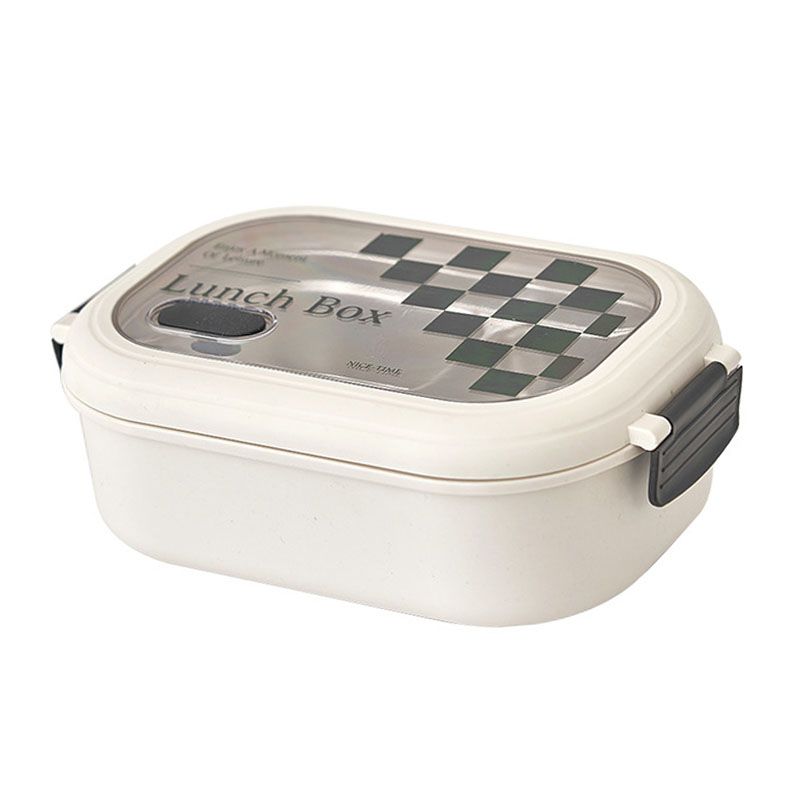 2 Compartment Bento Box Heat Preservation Stainless Steel Interlayer Lunch Box view 2