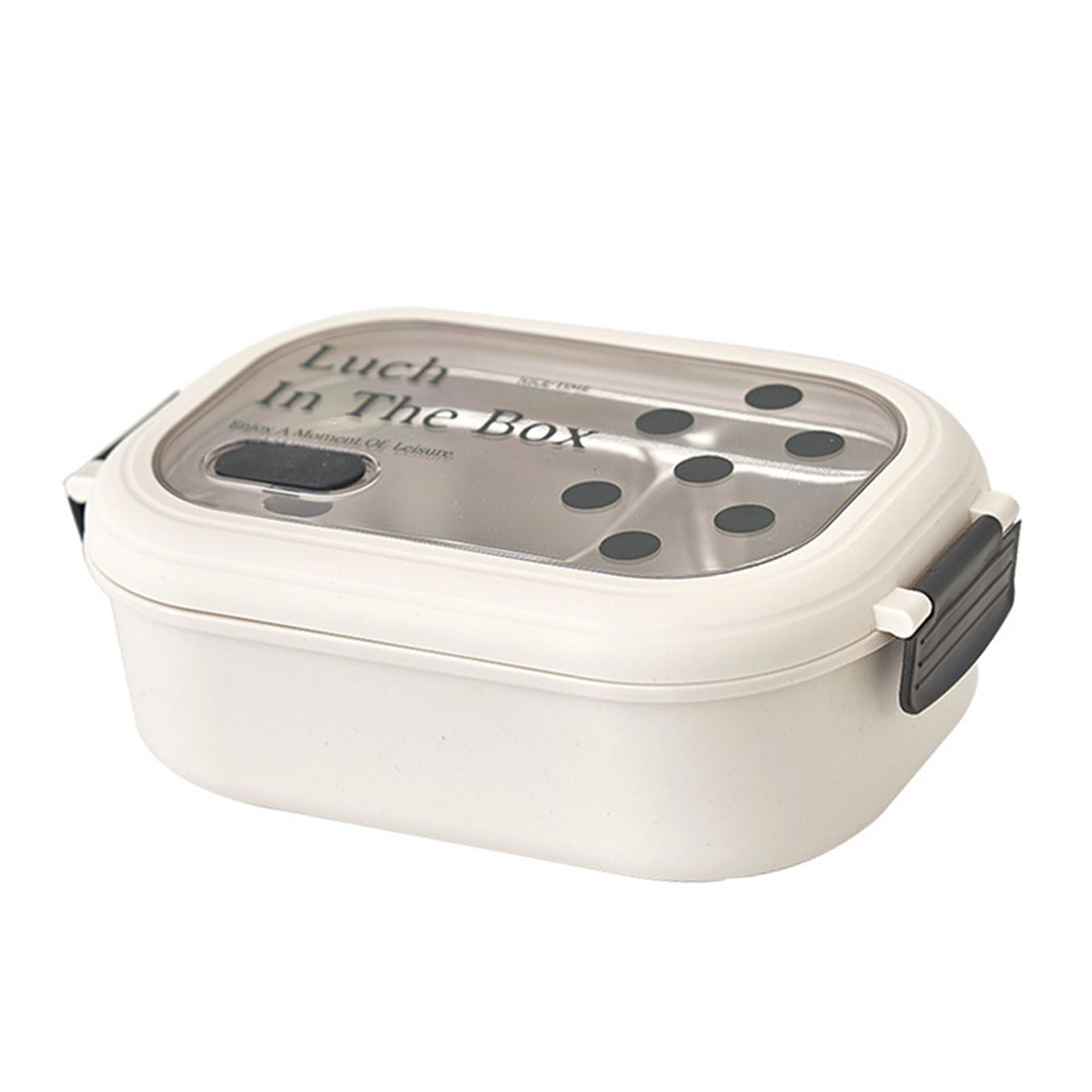 2 Compartment Bento Box Heat Preservation Stainless Steel Interlayer Lunch Box view 2