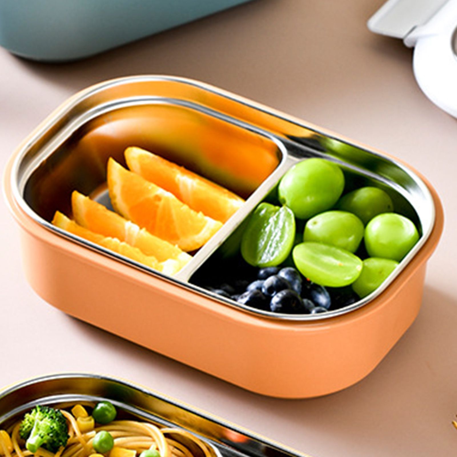 Lunch Box Stainless Steel Insulation Leakproof Cute Design Portable Bento Box view 5