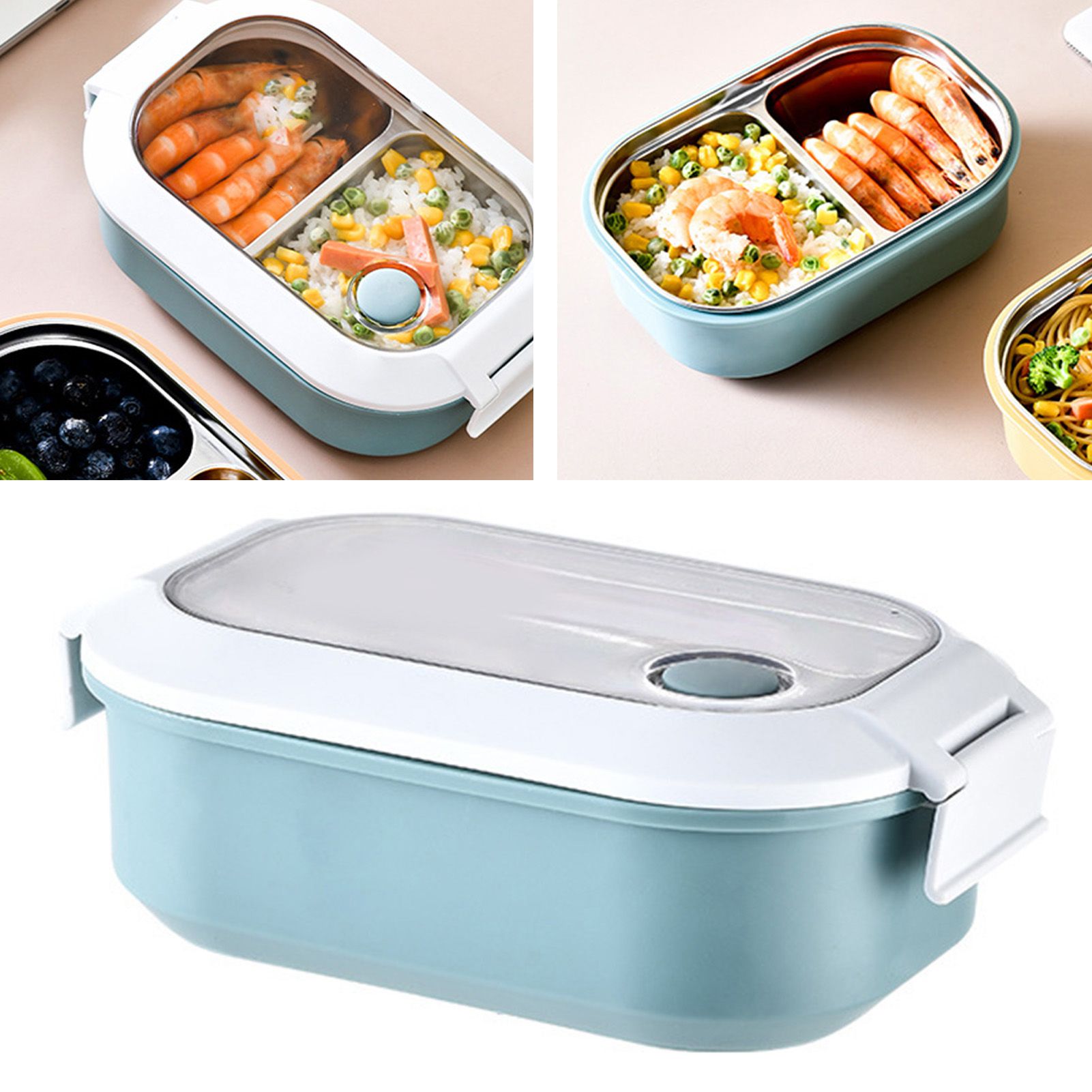 Lunch Box Stainless Steel Insulation Leakproof Cute Design Portable Bento Box view 2