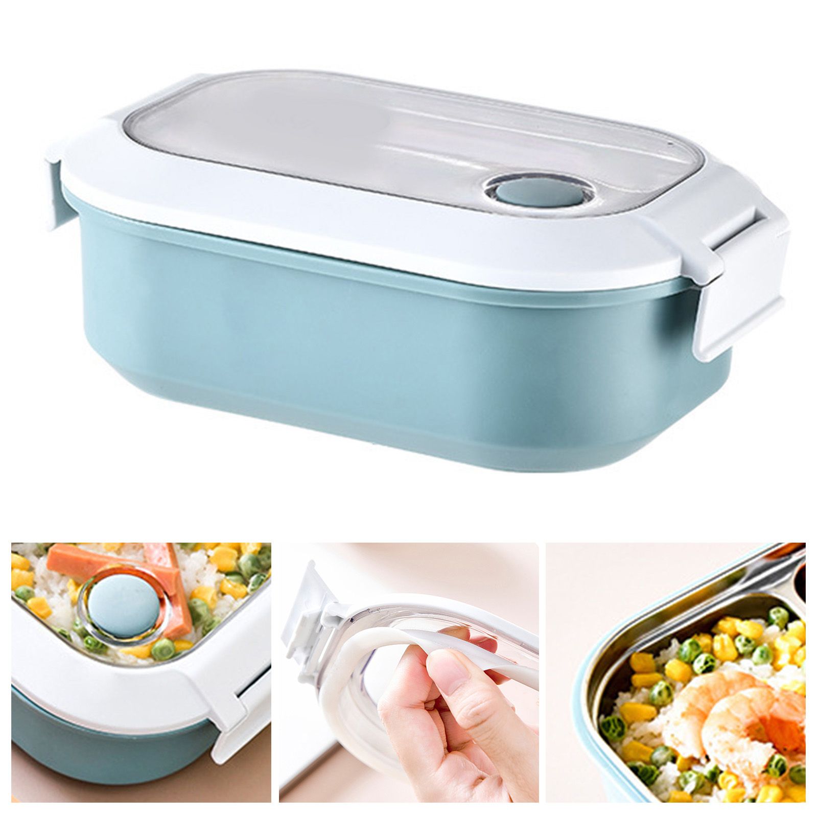Lunch Box Stainless Steel Insulation Leakproof Cute Design Portable Bento Box view 3