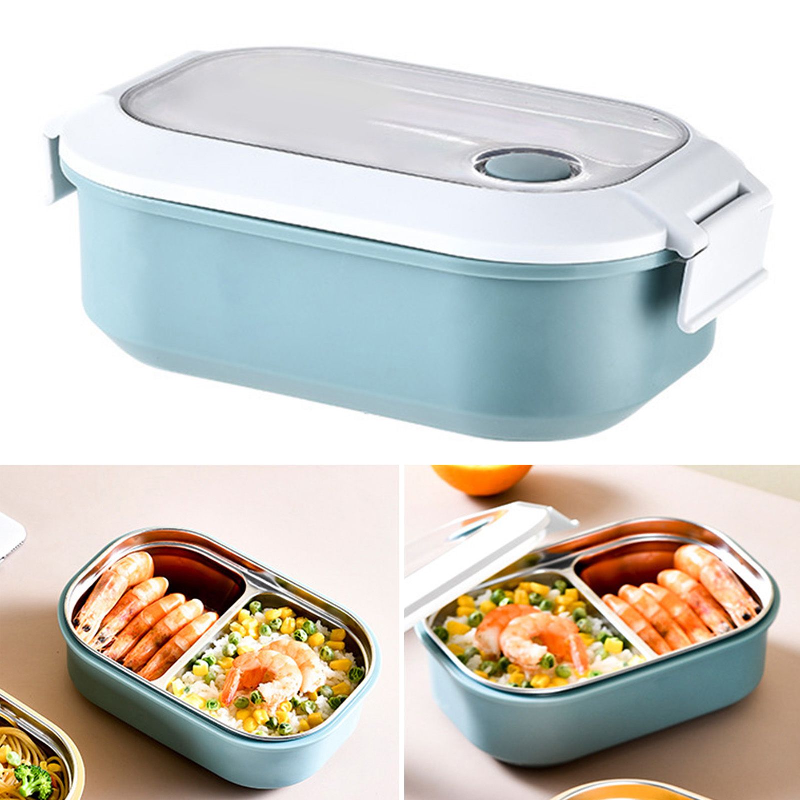 Lunch Box Stainless Steel Insulation Leakproof Cute Design Portable Bento Box view 4