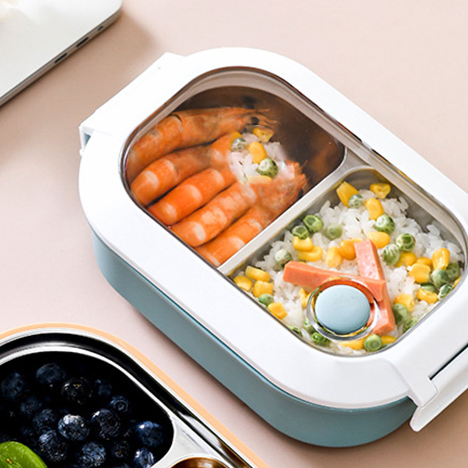 Lunch Box Stainless Steel Insulation Leakproof Cute Design Portable Bento Box view 5