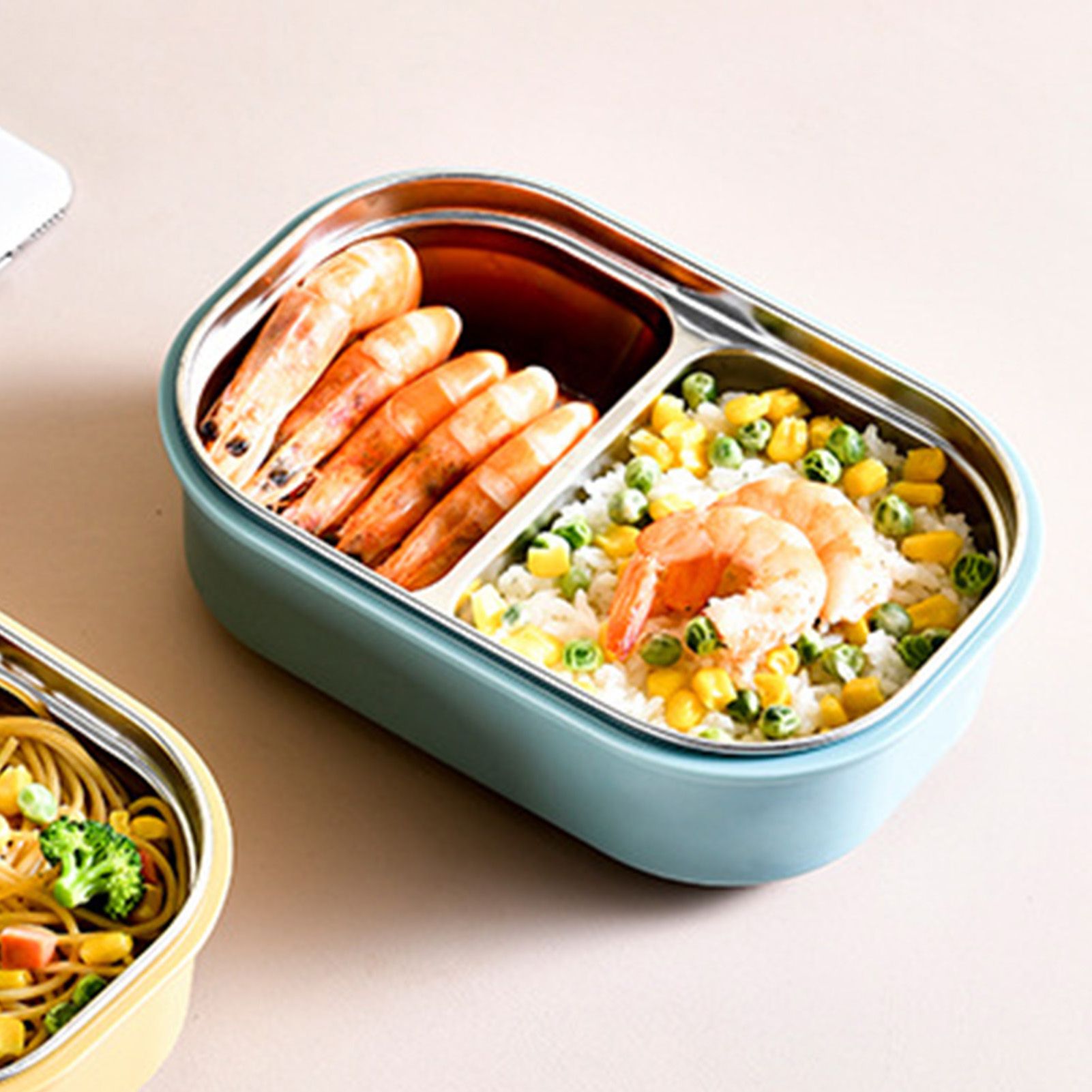 Lunch Box Stainless Steel Insulation Leakproof Cute Design Portable Bento Box view 6