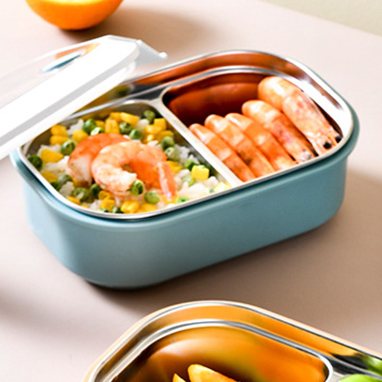Lunch Box Stainless Steel Insulation Leakproof Cute Design Portable Bento Box view 10