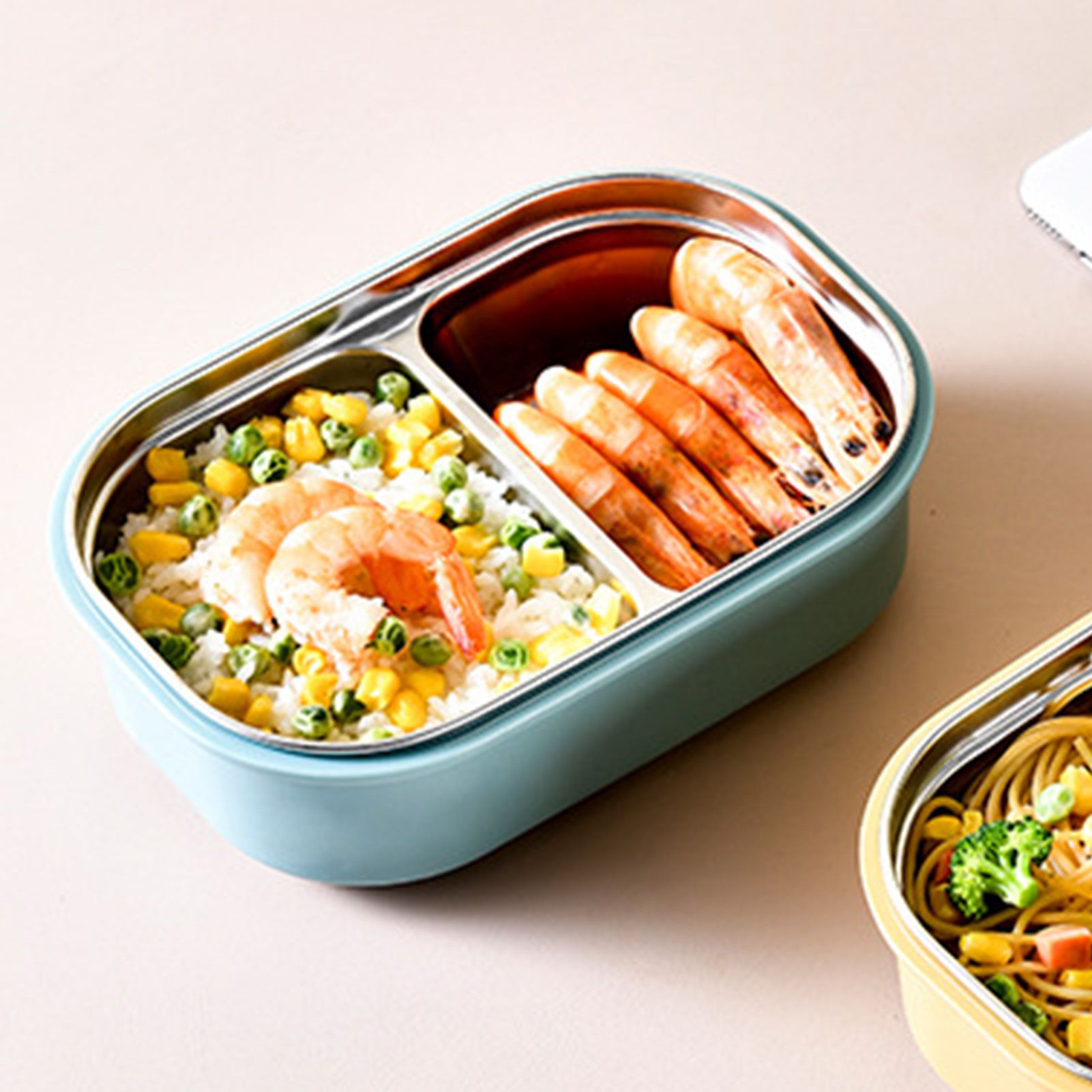 Lunch Box Stainless Steel Insulation Leakproof Cute Design Portable Bento Box view 11
