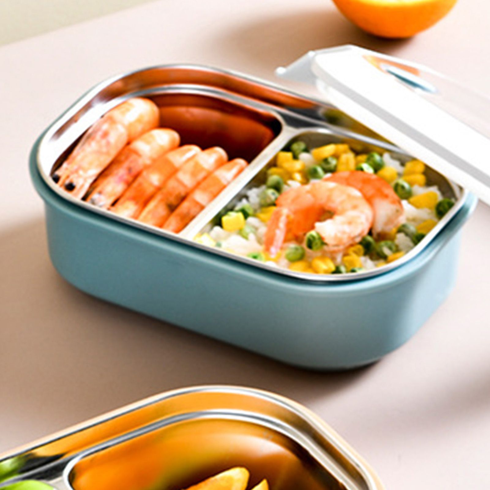 Lunch Box Stainless Steel Insulation Leakproof Cute Design Portable Bento Box view 12