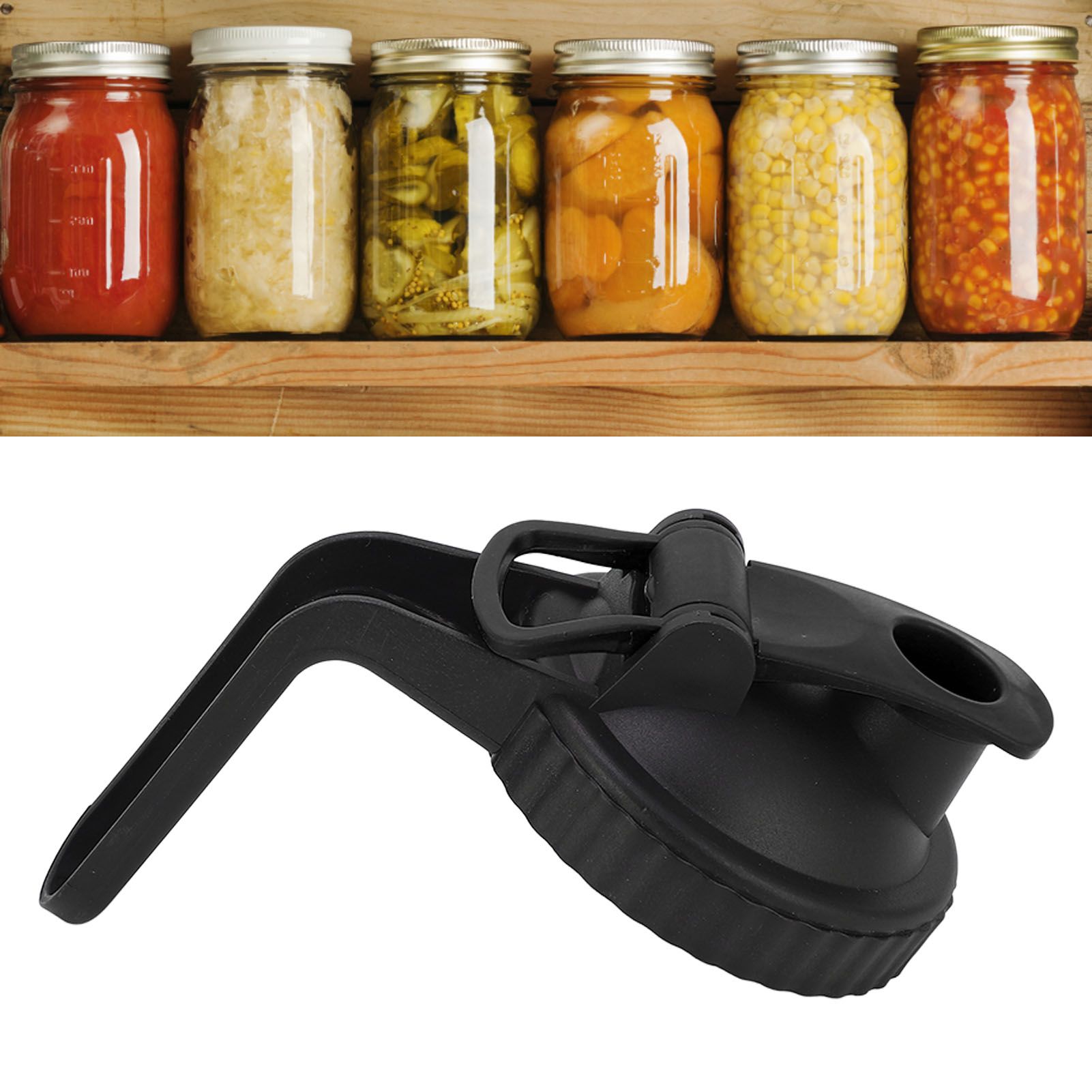 Wide Mouth Mason Jar Pour Spout Lid Leak Proof Mason Jar Flip Cap Lid with view 11