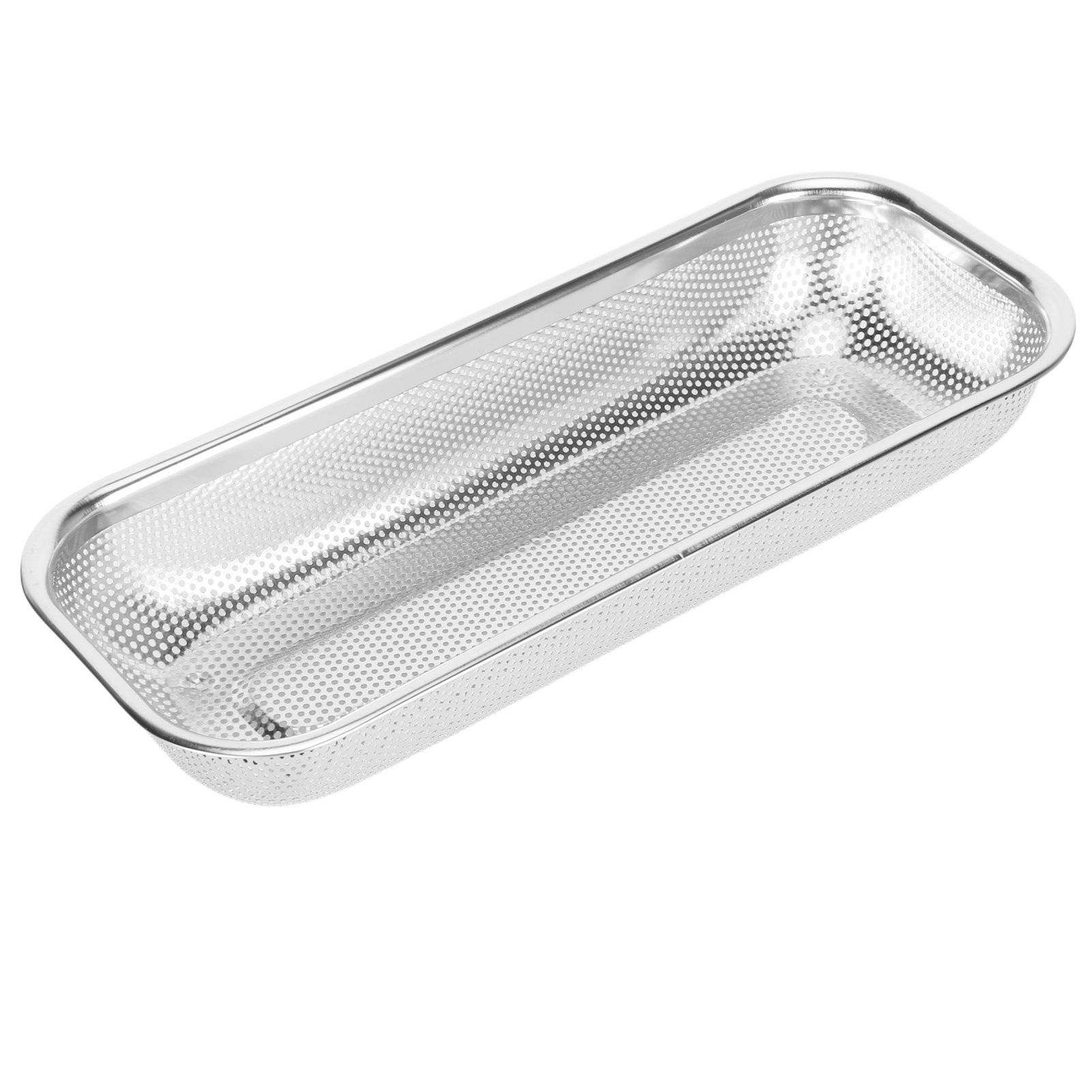Stainless Steel Utensil Drying Rack Multifunctional Cutlery Drain Basket for view 3