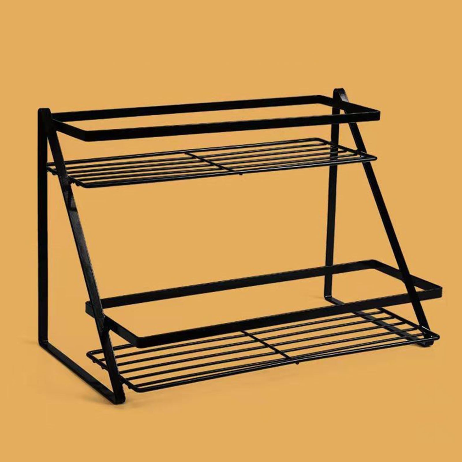 Kitchen Countertop Storage Rack Space Saving Multifunctional 2 Tiers Spice view 7